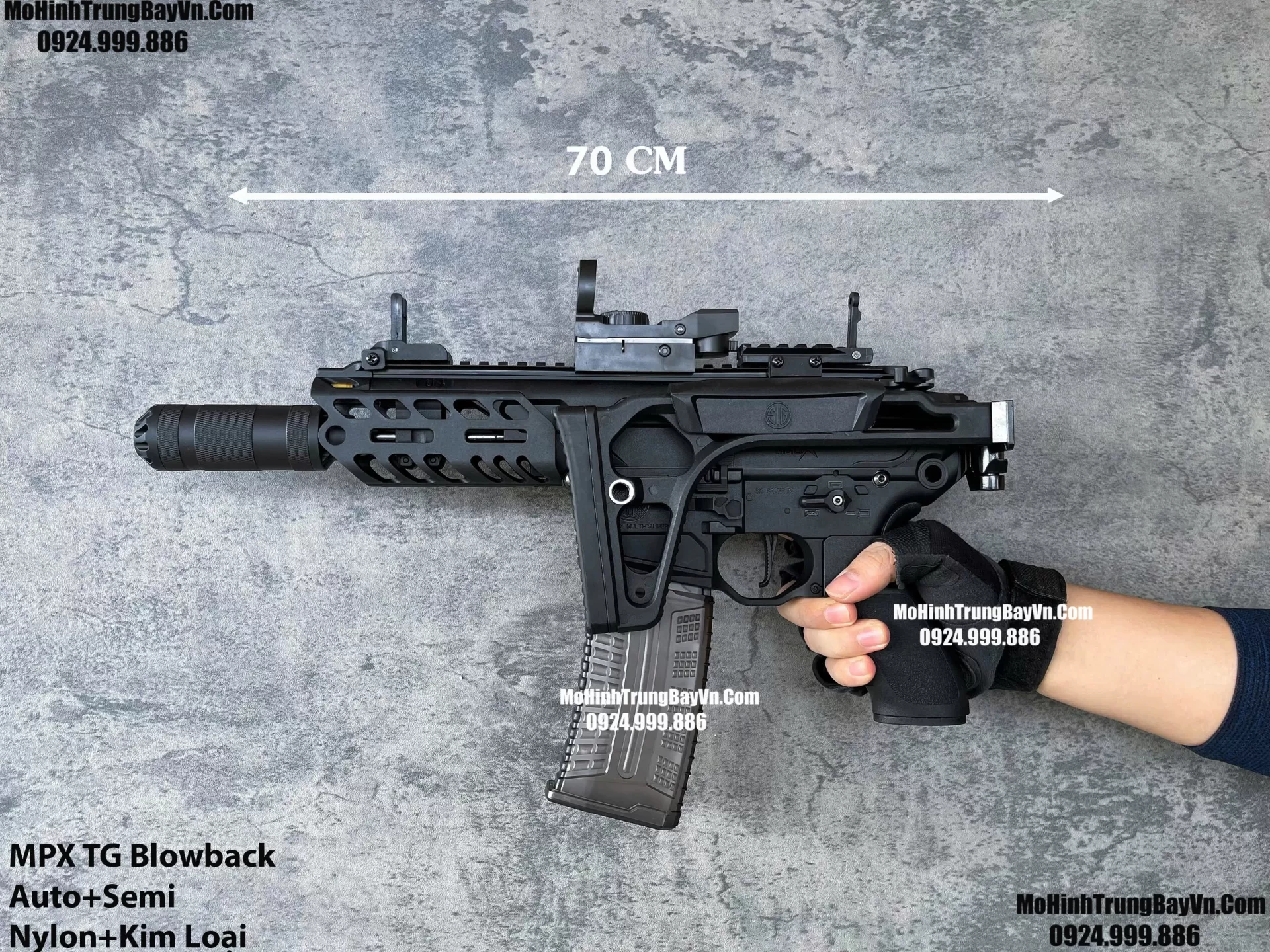 Súng Đạn Thạch SMG MPX TG Blowback Cao Cấp Lực Cực Mạnh Hk416 M416 M4a1 M16 Mohinhtrungbay Mohinhtrungbay.vn (1) (1)