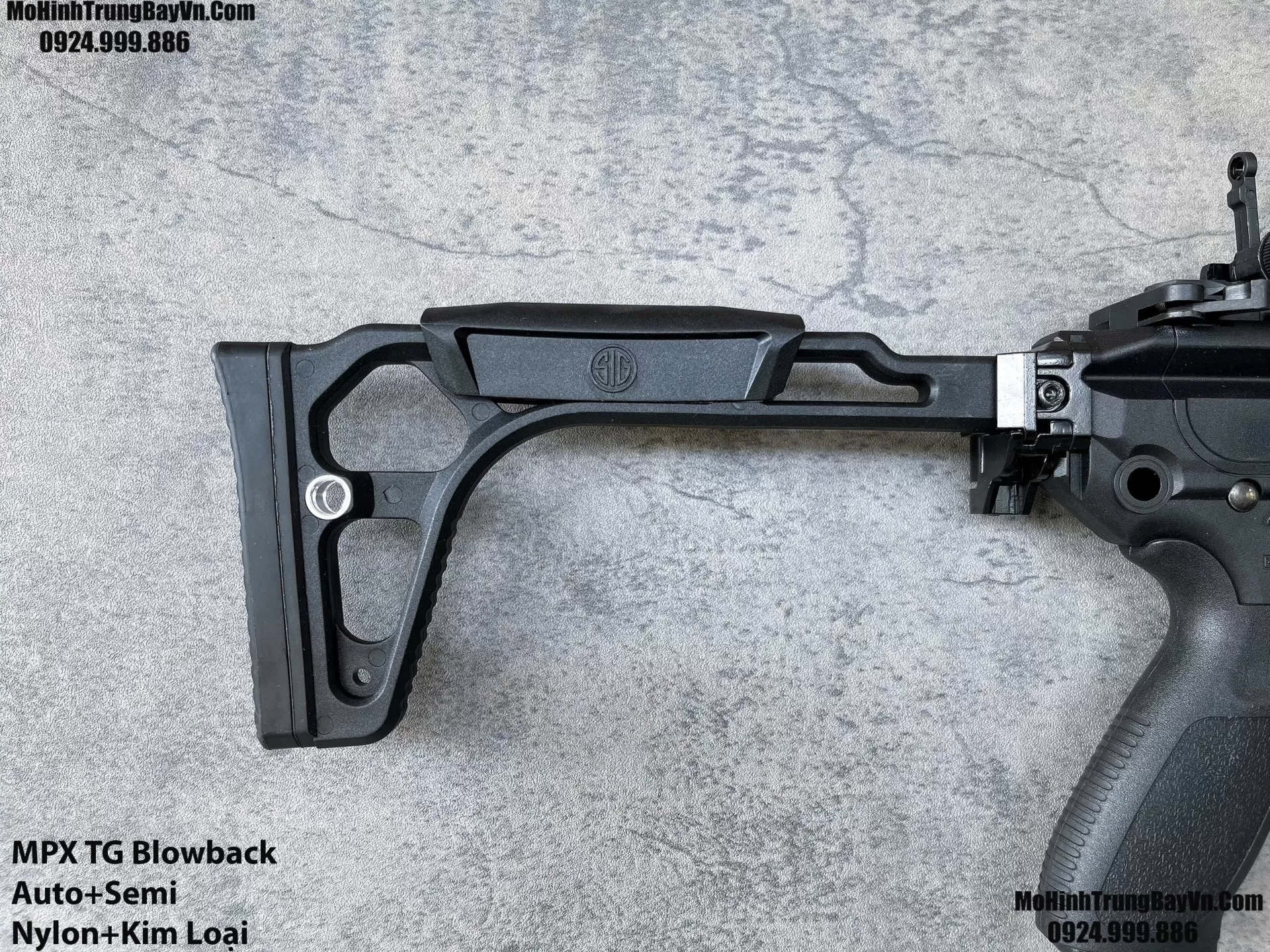 Súng Đạn Thạch SMG MPX TG Blowback Cao Cấp Lực Cực Mạnh Hk416 M416 M4a1 M16 Mohinhtrungbay Mohinhtrungbay.vn (1) (1)