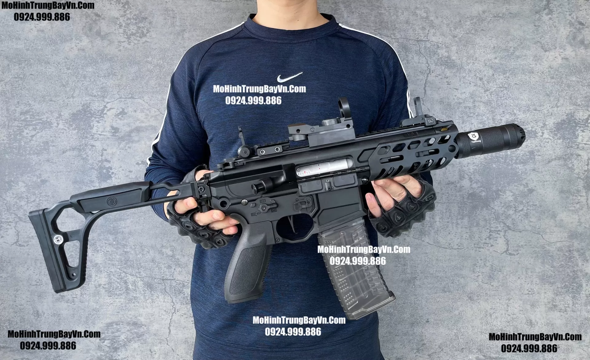 Súng Đạn Thạch SMG MPX TG Blowback Cao Cấp Lực Cực Mạnh Hk416 M416 M4a1 M16 Mohinhtrungbay Mohinhtrungbay.vn (1) (1)