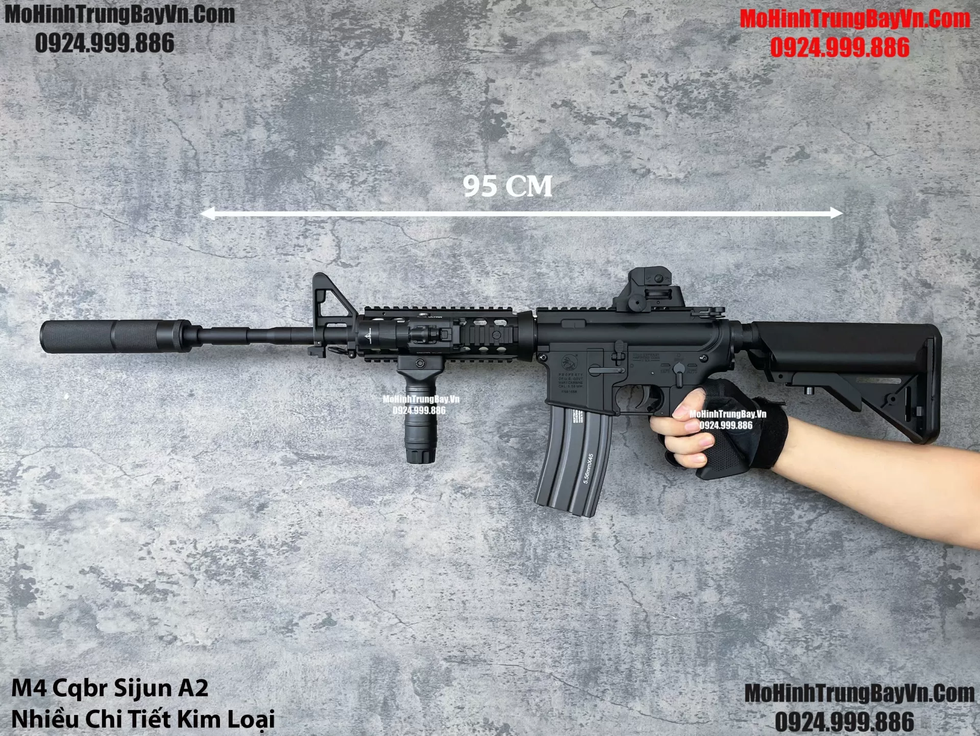 Súng Đạn Thạch M4 CQBR Sijun A2 Nhiều Kim Loại Blowback Cực Mạnh  M4 CQBR M416 Hk416 Mohinhtrungbay Mohinhtrungbay.vn