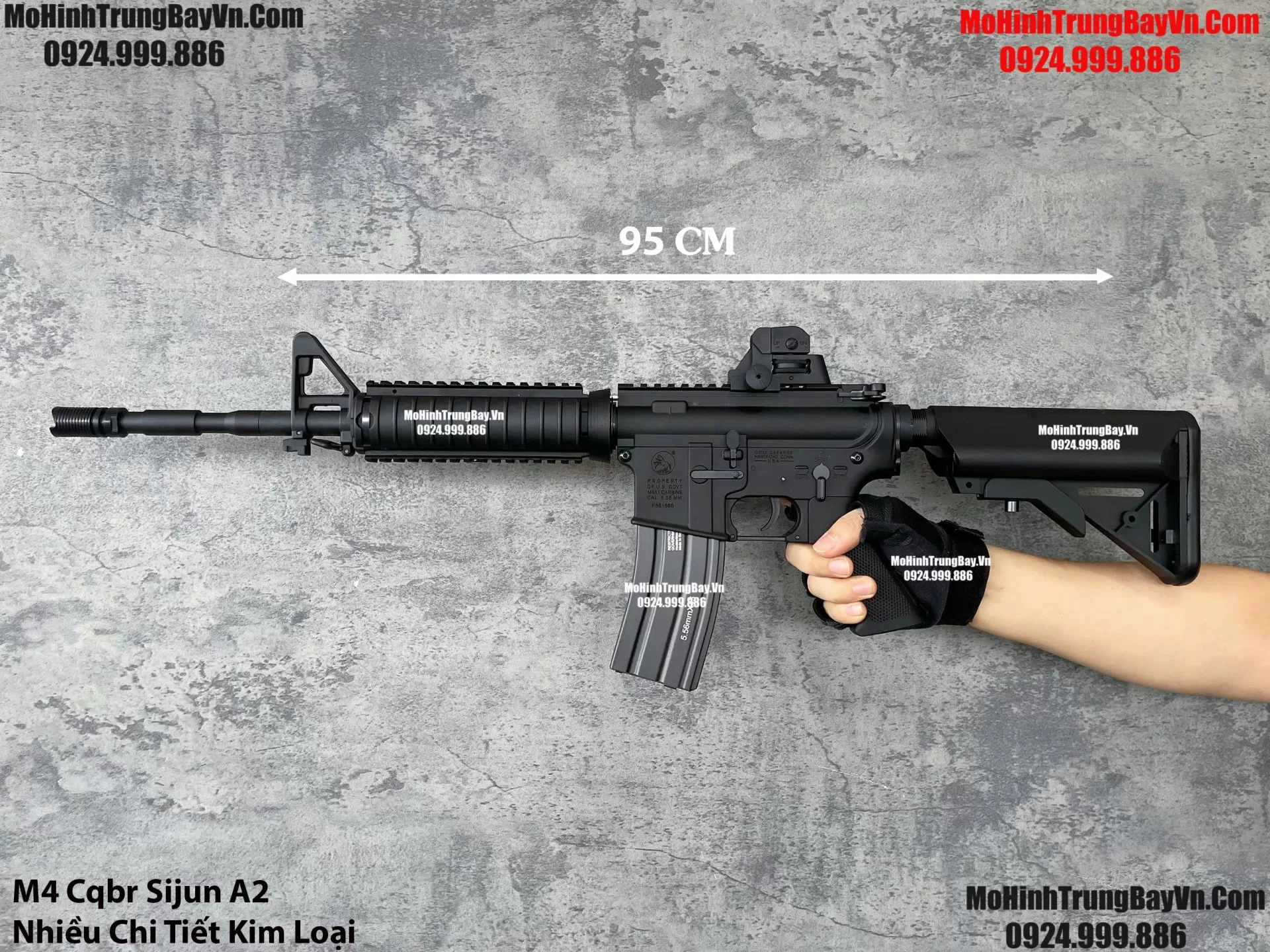 Súng Đạn Thạch M4 CQBR Sijun A2 Nhiều Kim Loại Blowback Cực Mạnh  M4 CQBR M416 Hk416 Mohinhtrungbay Mohinhtrungbay.vn