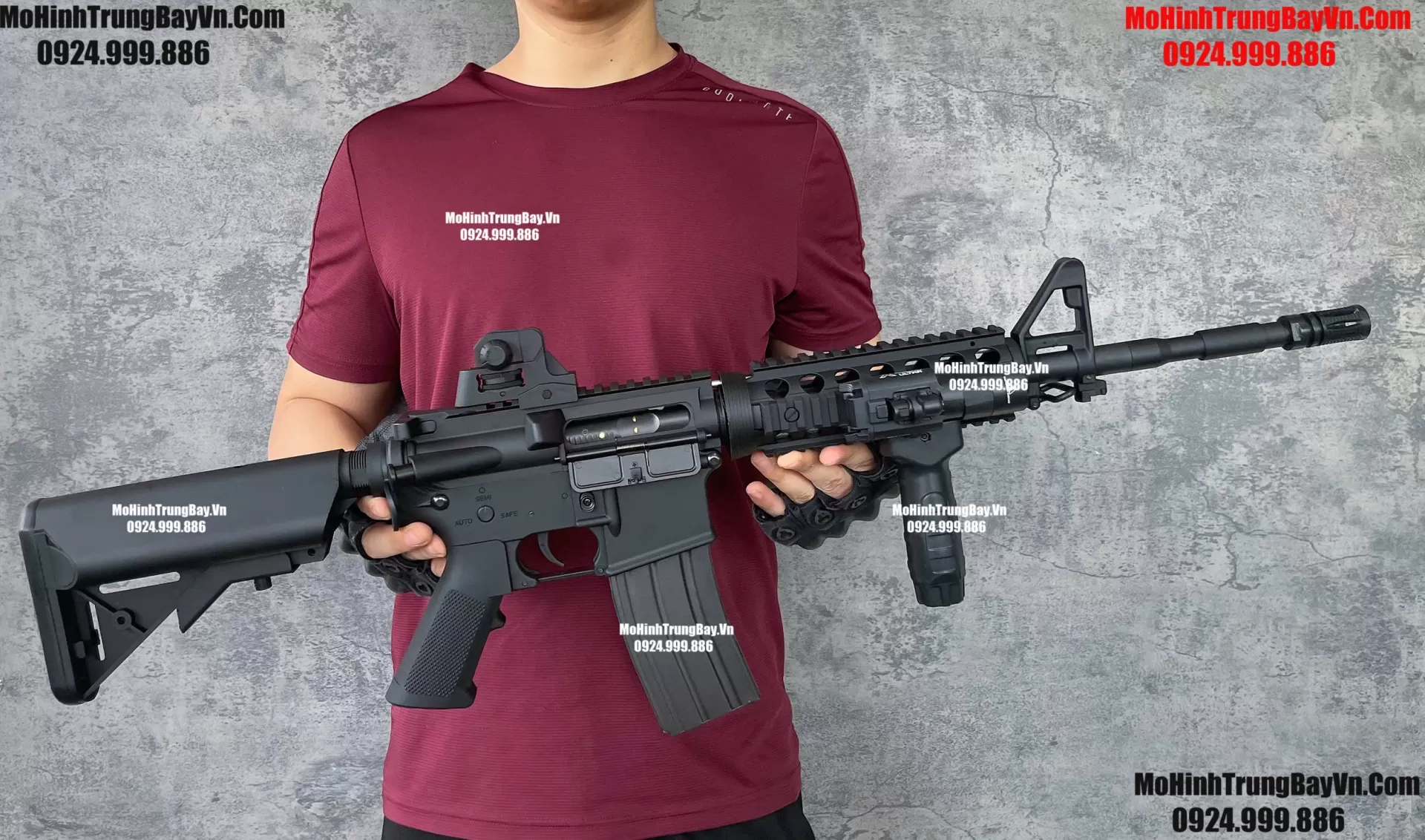Súng Đạn Thạch M4 CQBR Sijun A2 Nhiều Kim Loại Blowback Cực Mạnh  M4 CQBR M416 Hk416 Mohinhtrungbay Mohinhtrungbay.vn