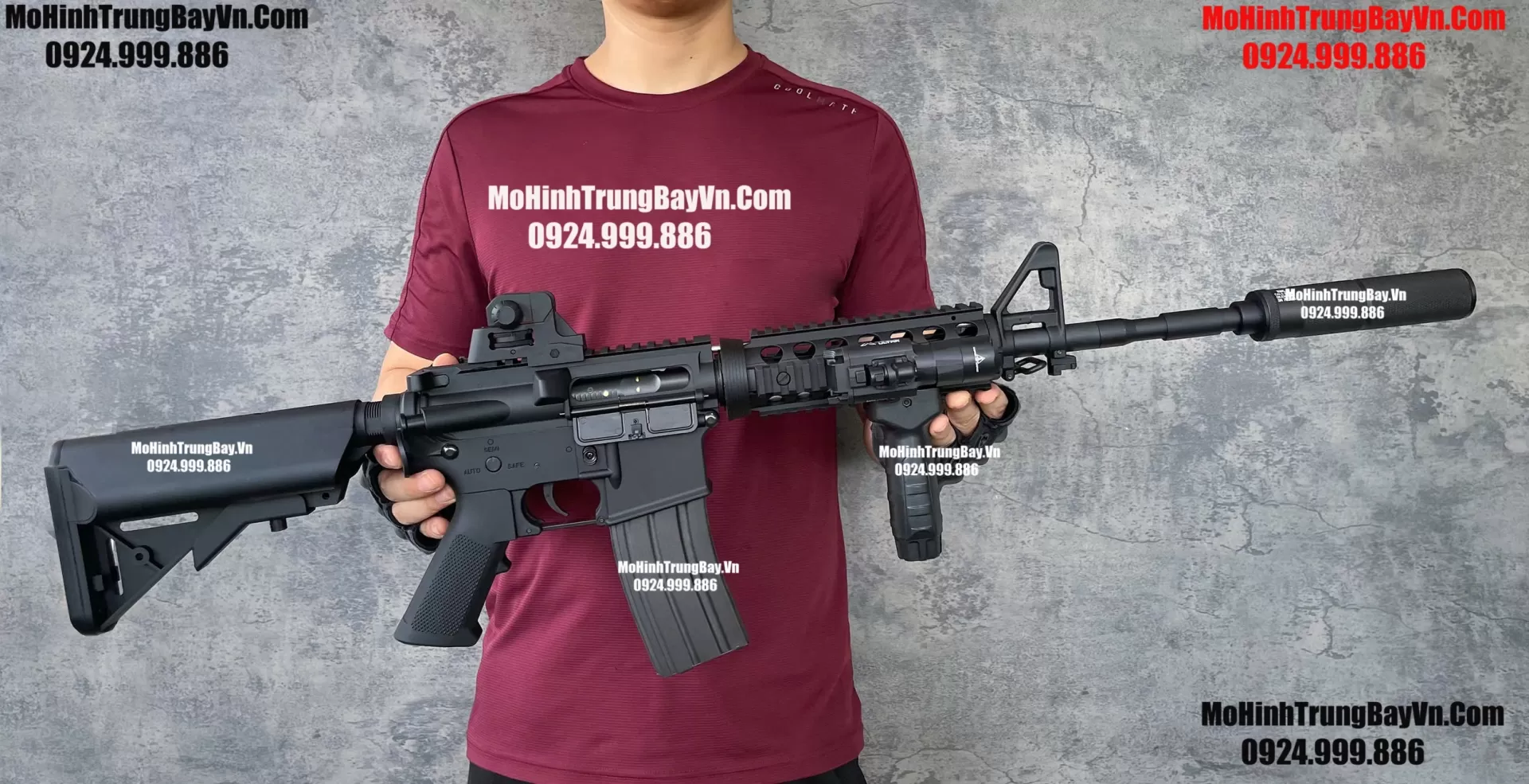 Súng Đạn Thạch M4 CQBR Sijun A2 Nhiều Kim Loại Blowback Cực Mạnh  M4 CQBR M416 Hk416 Mohinhtrungbay Mohinhtrungbay.vn