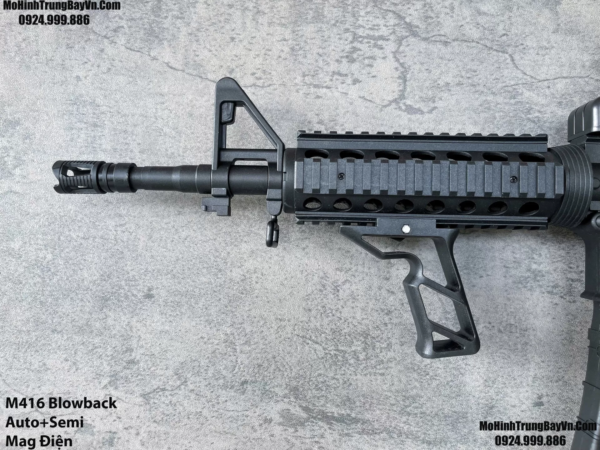 Súng Đạn Thạch M416 Blowback 2 Chế Độ Auto Semi Full Phụ Kiện Giá Rẻ M4 M416 Hk416 M4a1 Mohinhtrungbay Mohinhtrungbay.vn (1)