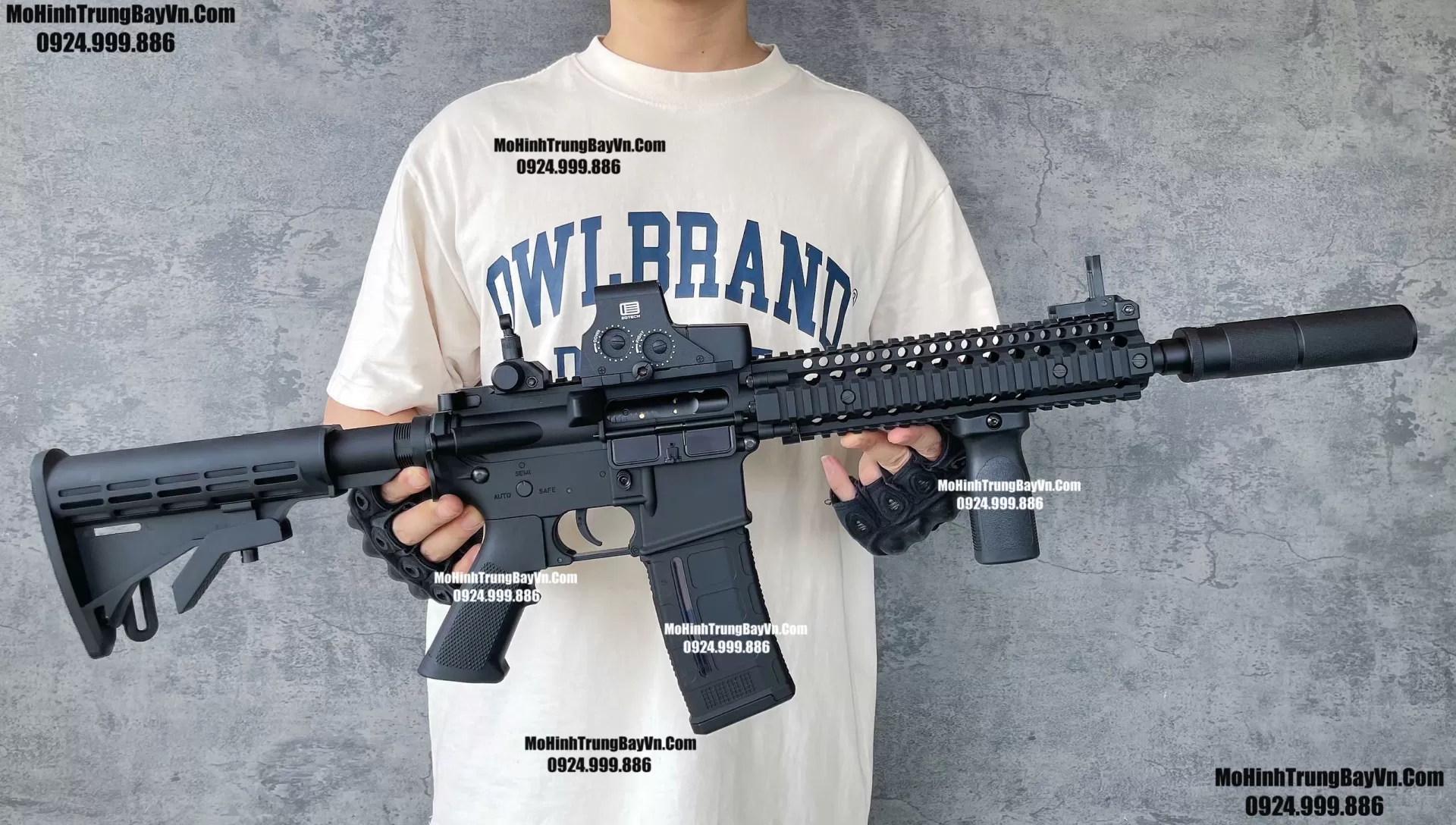 Súng Đạn Thạch Mk18 Sijun V2.5  Nhiều Chi Tiết Kim Loại Lực Tốt M4 Hk416 M4a1 M416 Gelgun (1)