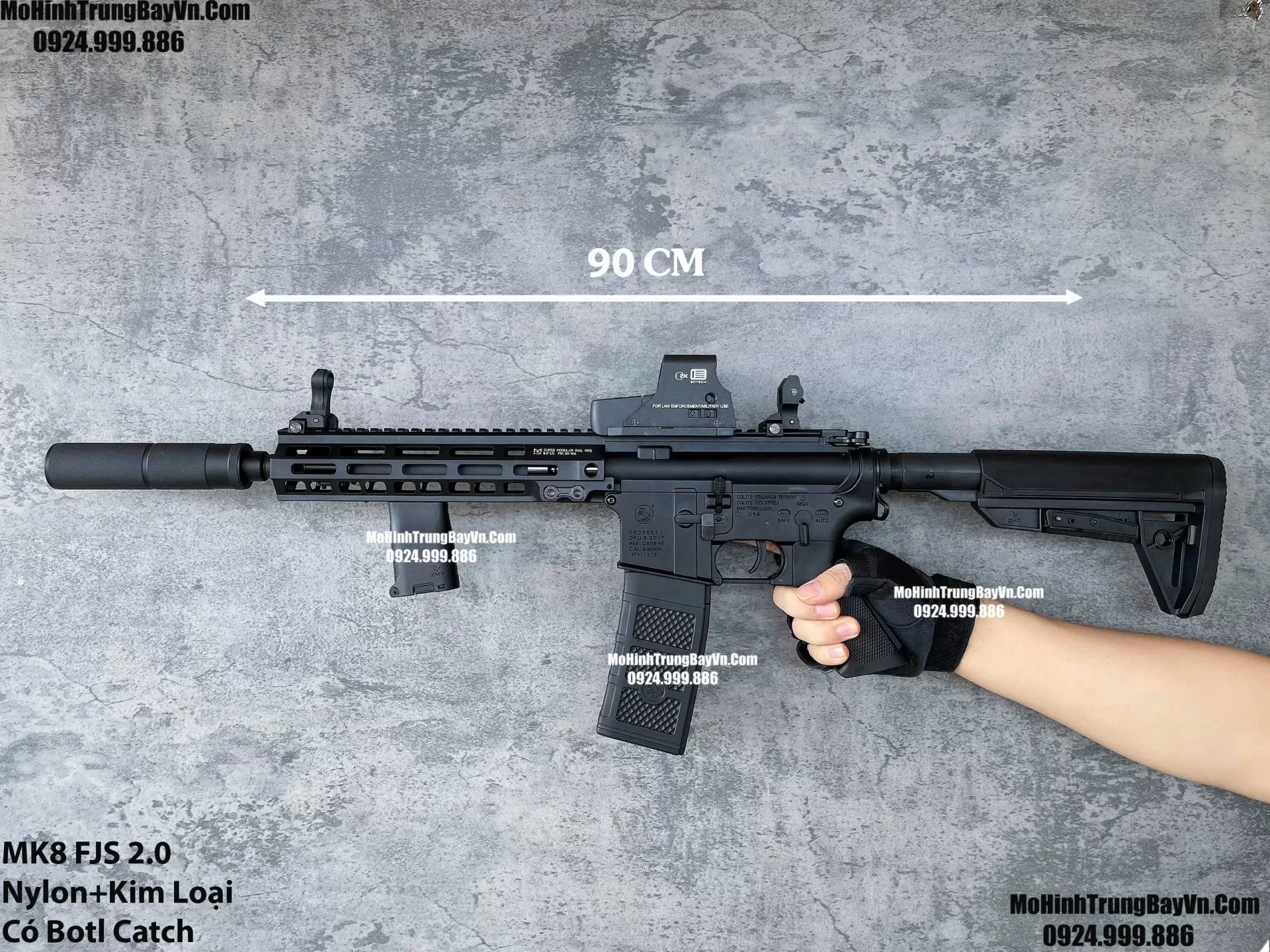 Súng Đạn Thạch Mk8 Fjs V2 Nhiều Chi Tiết Kim Loại Lực Tốt M4 Hk416 M4a1 M416 Gelgun