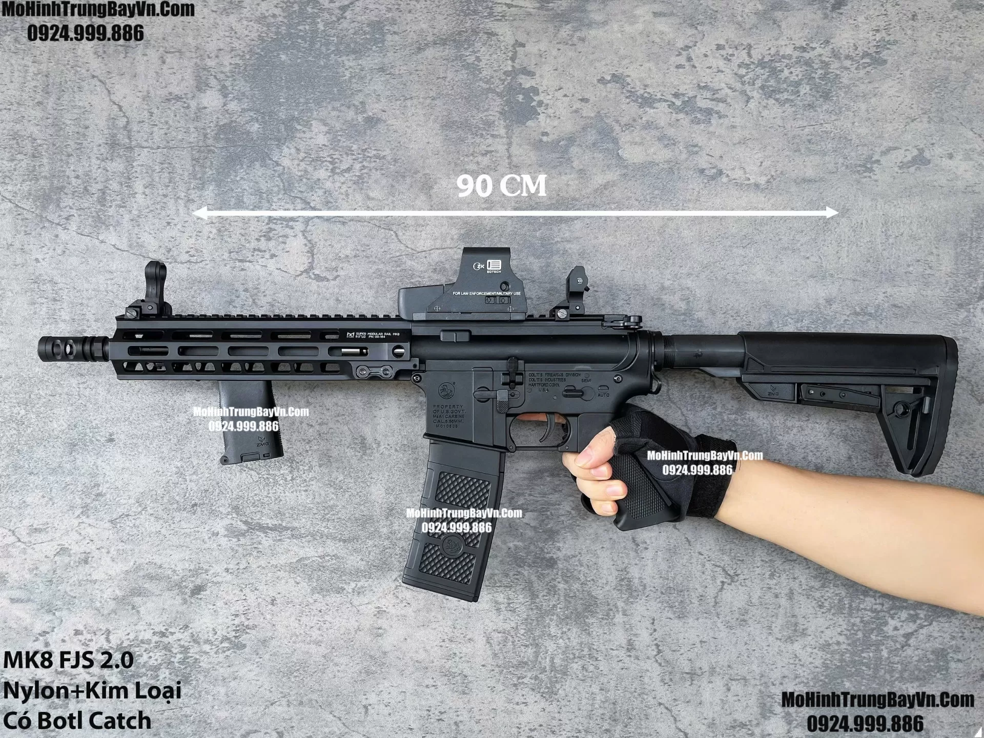 Súng Đạn Thạch Mk8 Fjs V2 Nhiều Chi Tiết Kim Loại Lực Tốt M4 Hk416 M4a1 M416 Gelgun