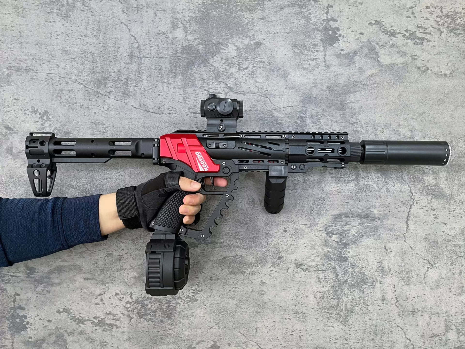 Súng Đạn Thạch SMG MK17 Báng Gập  Giá Rẻ Blowback 2 Chế Độ Auto Semi Full Phụ Kiện Giá Rẻ  Mohinhtrungbay Mohinhtrungbay.vn (1) (1)