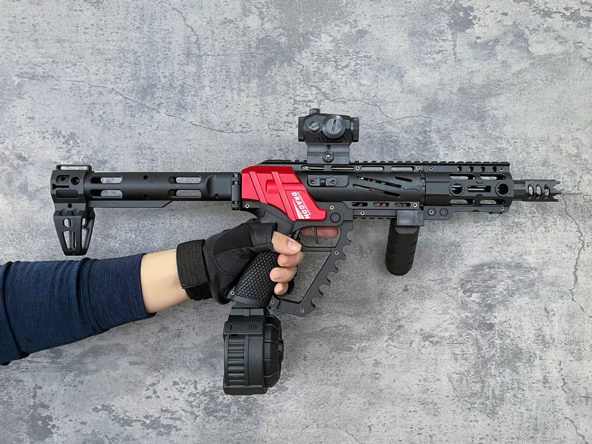 Súng Đạn Thạch SMG MK17 Báng Gập  Giá Rẻ Blowback 2 Chế Độ Auto Semi Full Phụ Kiện Giá Rẻ  Mohinhtrungbay Mohinhtrungbay.vn (1) (1)