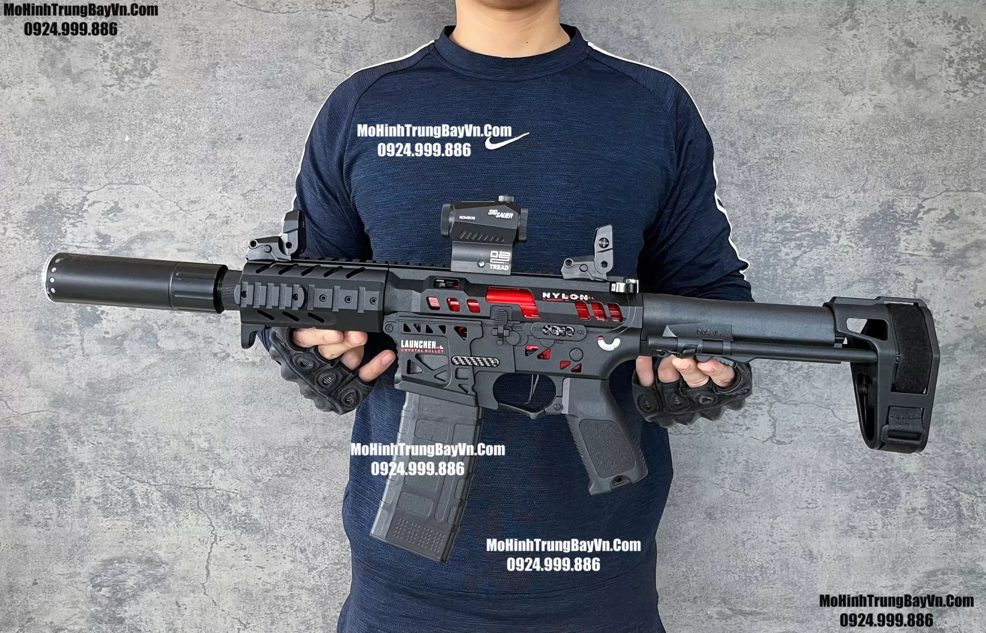 Súng Đạn Thạch SLR 4.0 Blowback 2 Chế Độ Auto Semi Full Phụ Kiện Giá Rẻ M4 M416 Hk416 M4a1 Mohinhtrungbay Mohinhtrungbay.vn (1) (1)