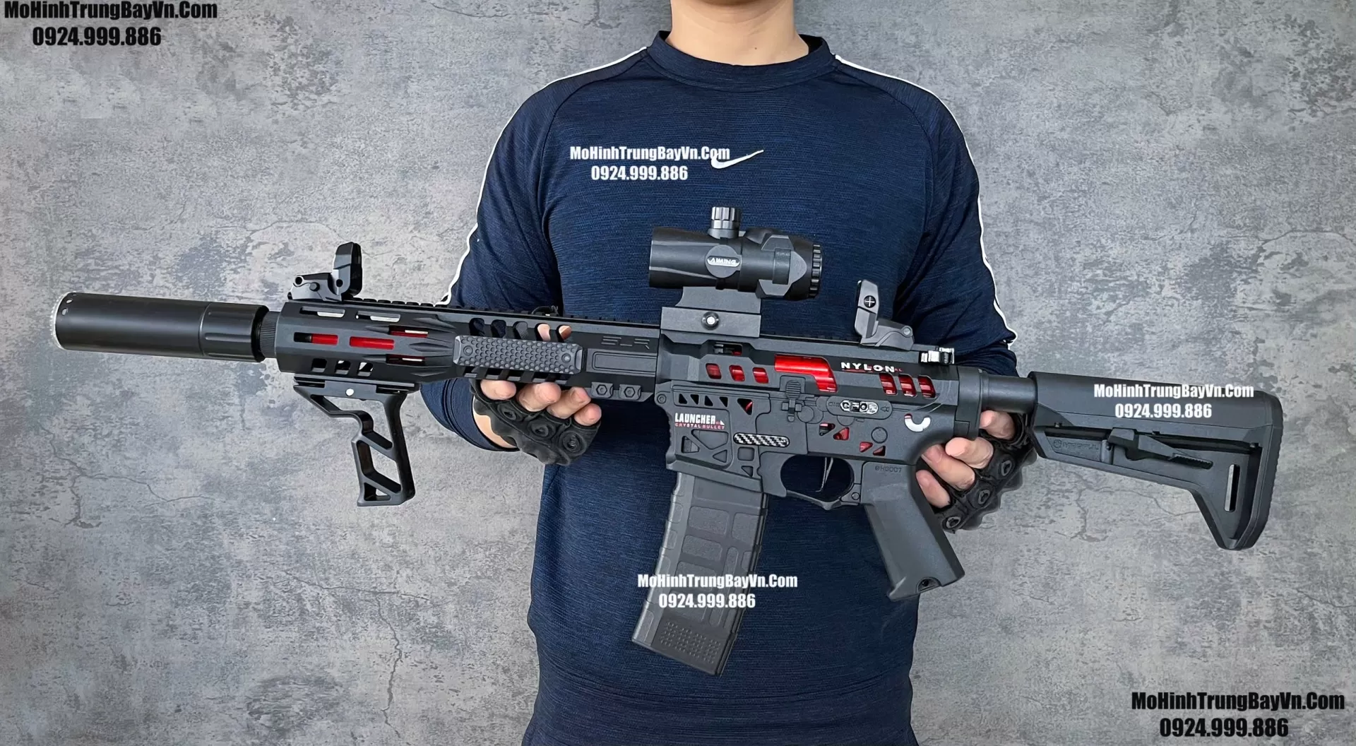 Súng Đạn Thạch SLR 5.0 Blowback 2 Chế Độ Auto Semi Full Phụ Kiện Giá Rẻ M4 M416 Hk416 M4a1  ar15 Mohinhtrungbay Mohinhtrungbay.vn (1) (1) (1)