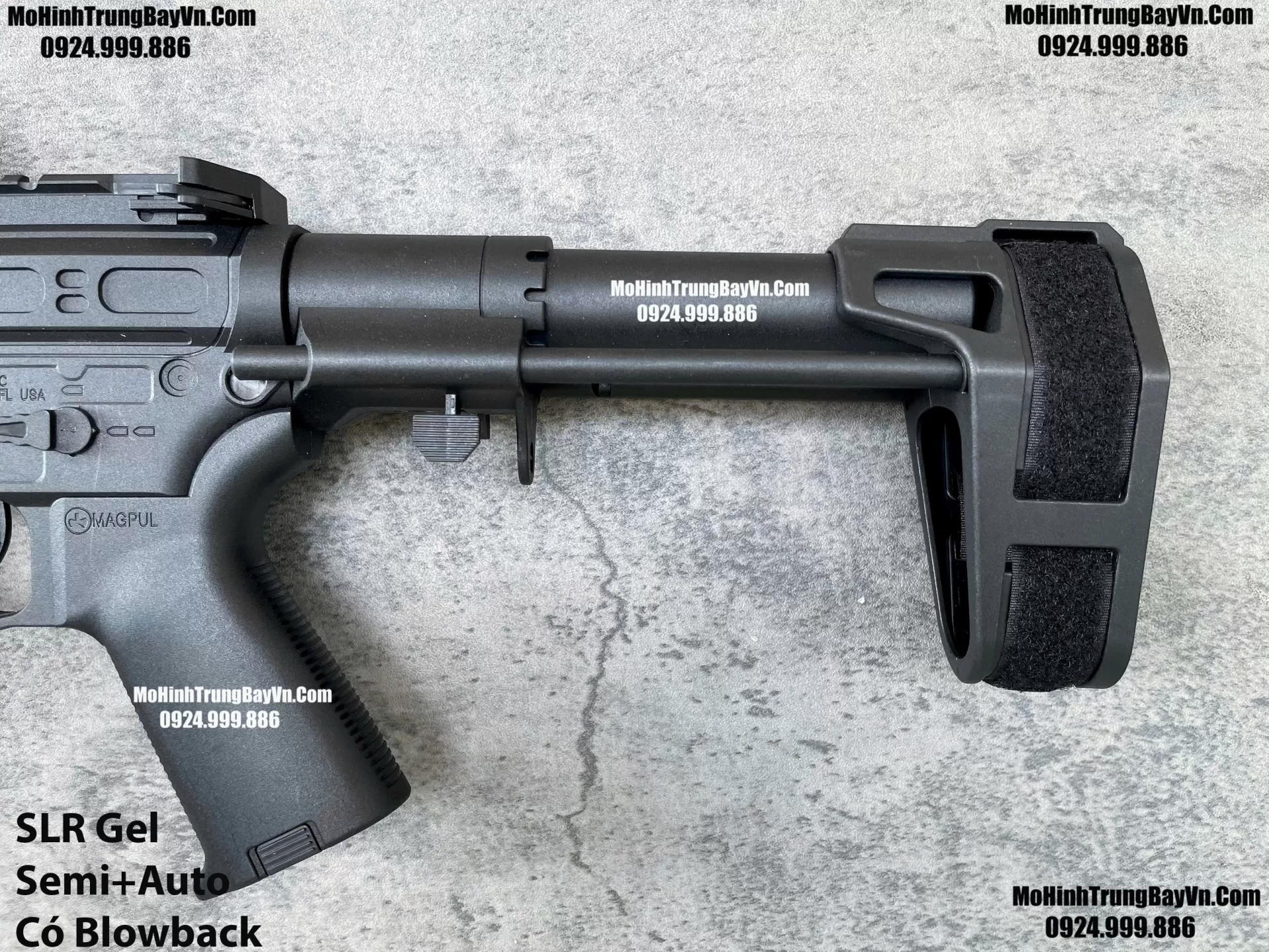 Súng Đạn Thạch SLR Blowback 2 Chế Độ Auto Semi Full Phụ Kiện Giá Rẻ M4 M416 Hk416 M4a1 Mohinhtrungbay Mohinhtrungbay.vn