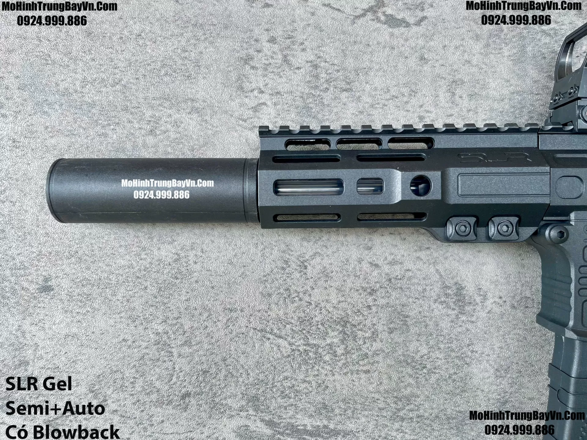 Súng Đạn Thạch SLR Blowback 2 Chế Độ Auto Semi Full Phụ Kiện Giá Rẻ M4 M416 Hk416 M4a1 Mohinhtrungbay Mohinhtrungbay.vn