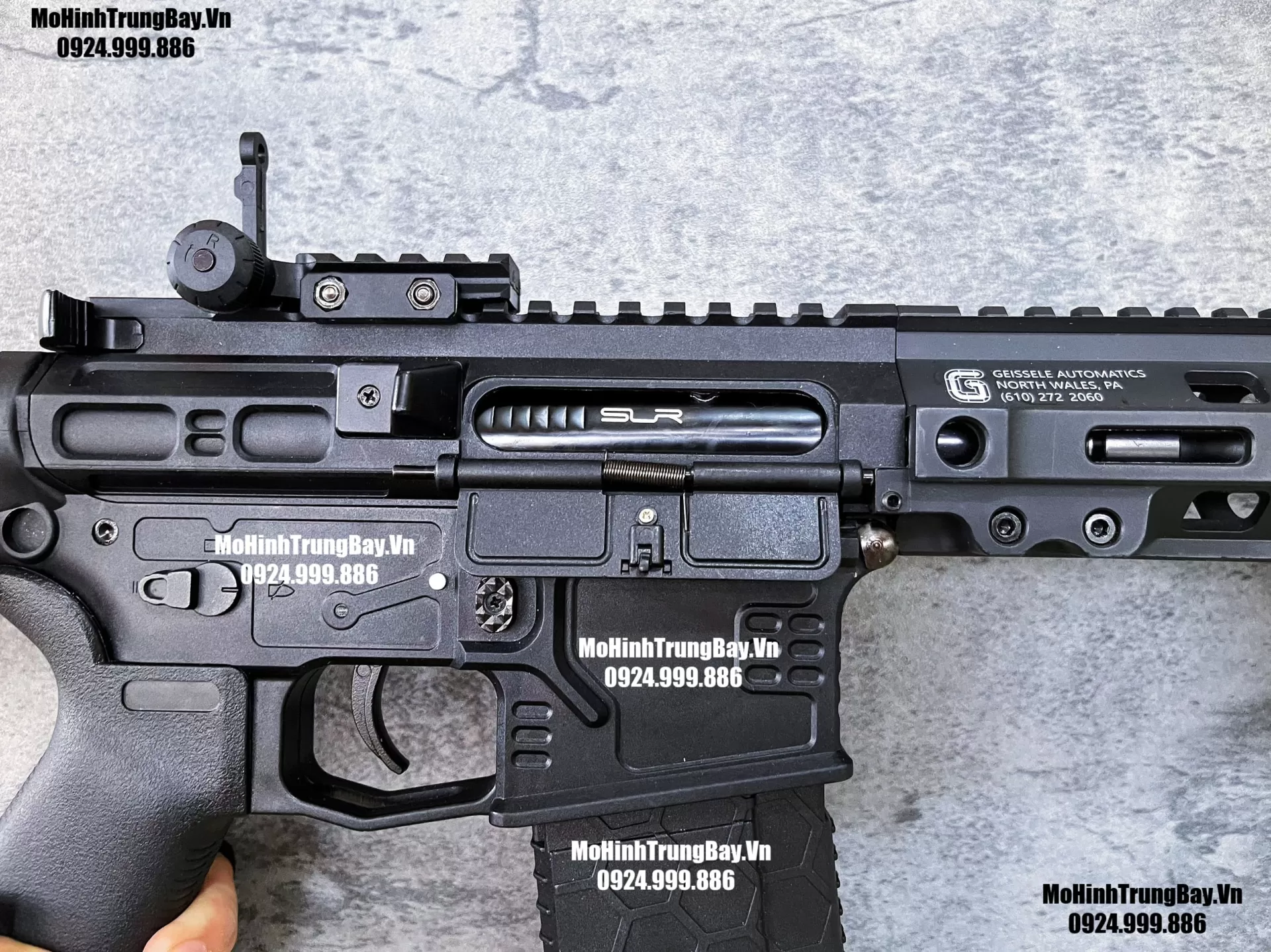 Súng Đạn Thạch SLR BoHan 2.0 Blowback Nhiều Chi Tiết Kim Loại M4 Hk416 M4a1