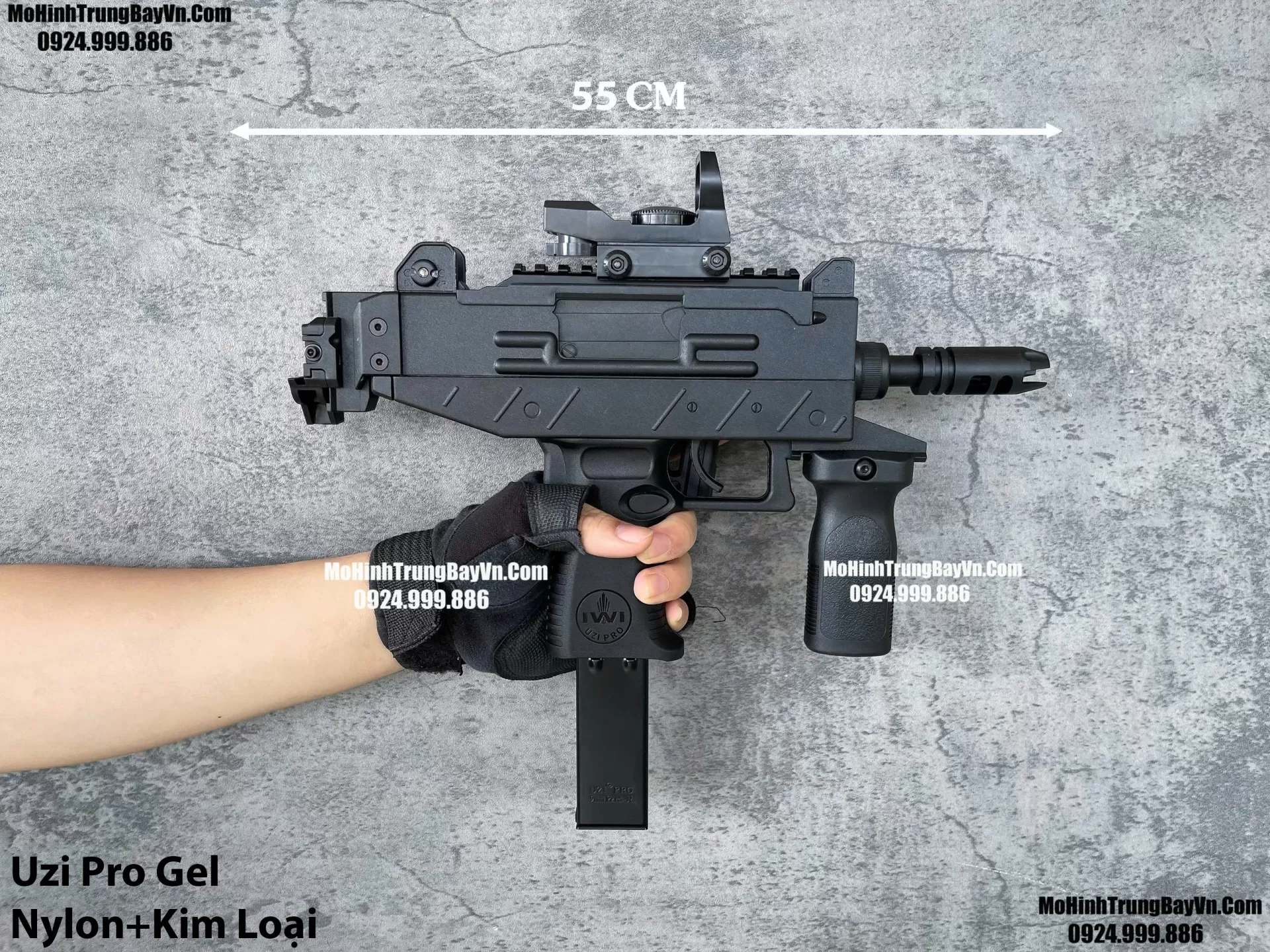 Súng Đạn Thạch SMG UZI Pro Mag Kim Loại  Sấy Cực nhanh  Mp5 Mp7 Mohinhtrungbay Mohinhtrungbay.vn (1) (1)