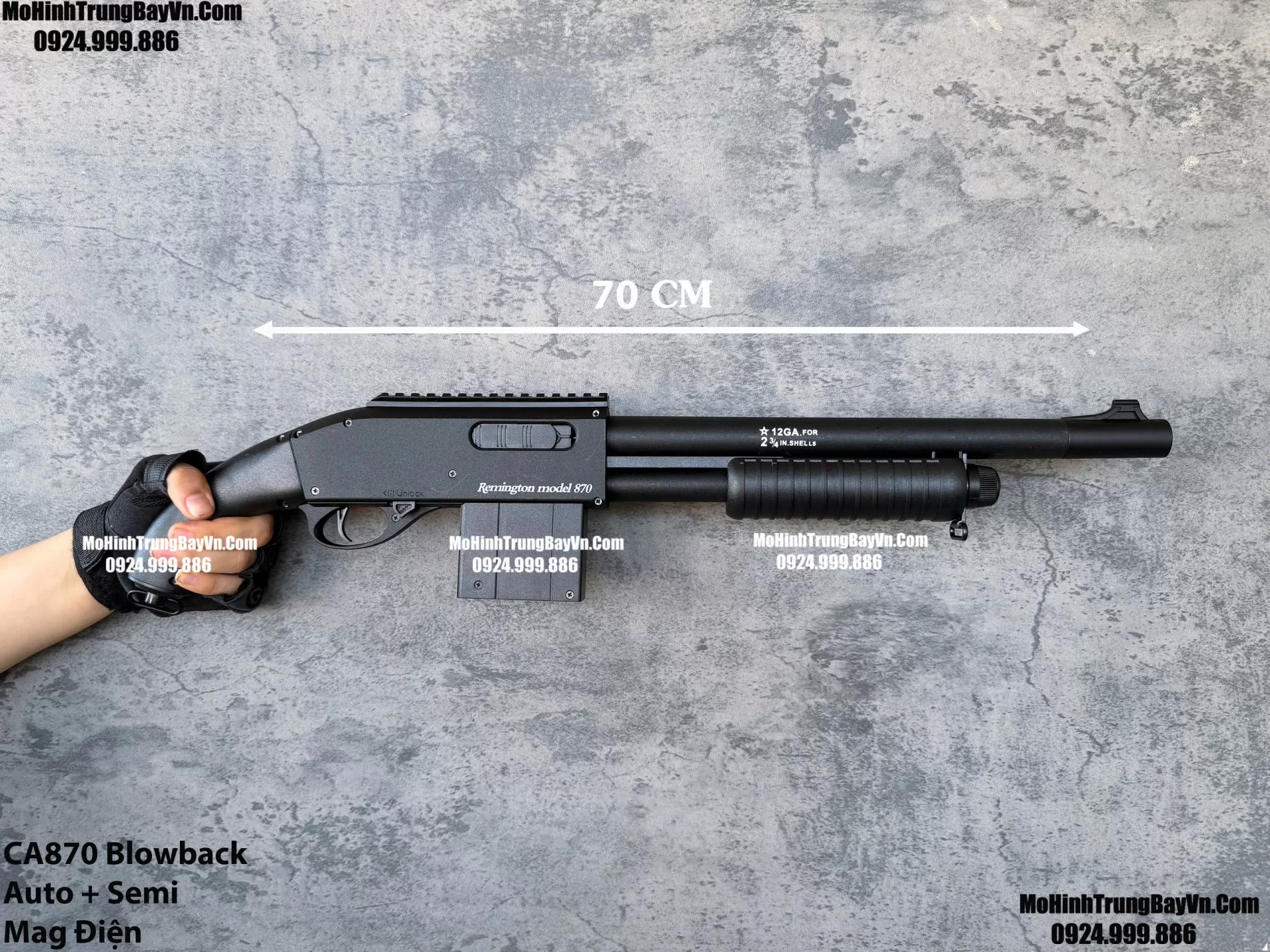 Súng Đạn Thạch Shotgun Auto CA870 Classic Giá Rẻ Blowback 2 Chế Độ Auto Semi Full Phụ Kiện Giá Rẻ  Mohinhtrungbay Mohinhtrungbay.vn Mp5
