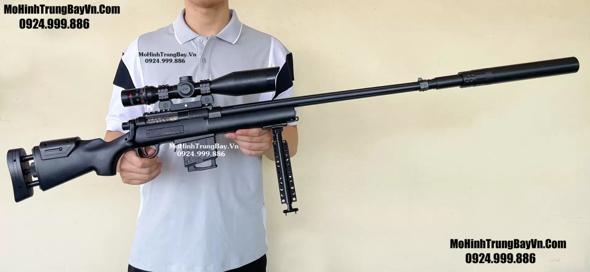 Súng Đạn Thạch Sniper M24 130cm Có Khoá Botl Nòng Tặng Kèm Full Phụ Kiện Và 2000 Gel Mohinhtrungbay Mohinhtrungbay.vn (1)