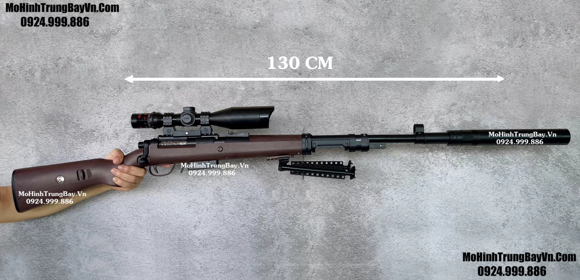 Súng Đạn Thạch Sniper Kar98 Có Khoá Botl Nòng Tặng Kèm Full Phụ Kiện Và 2000 Gel k98 Ka98 Mohinhtrungbay Mohinhtrungbay.vn