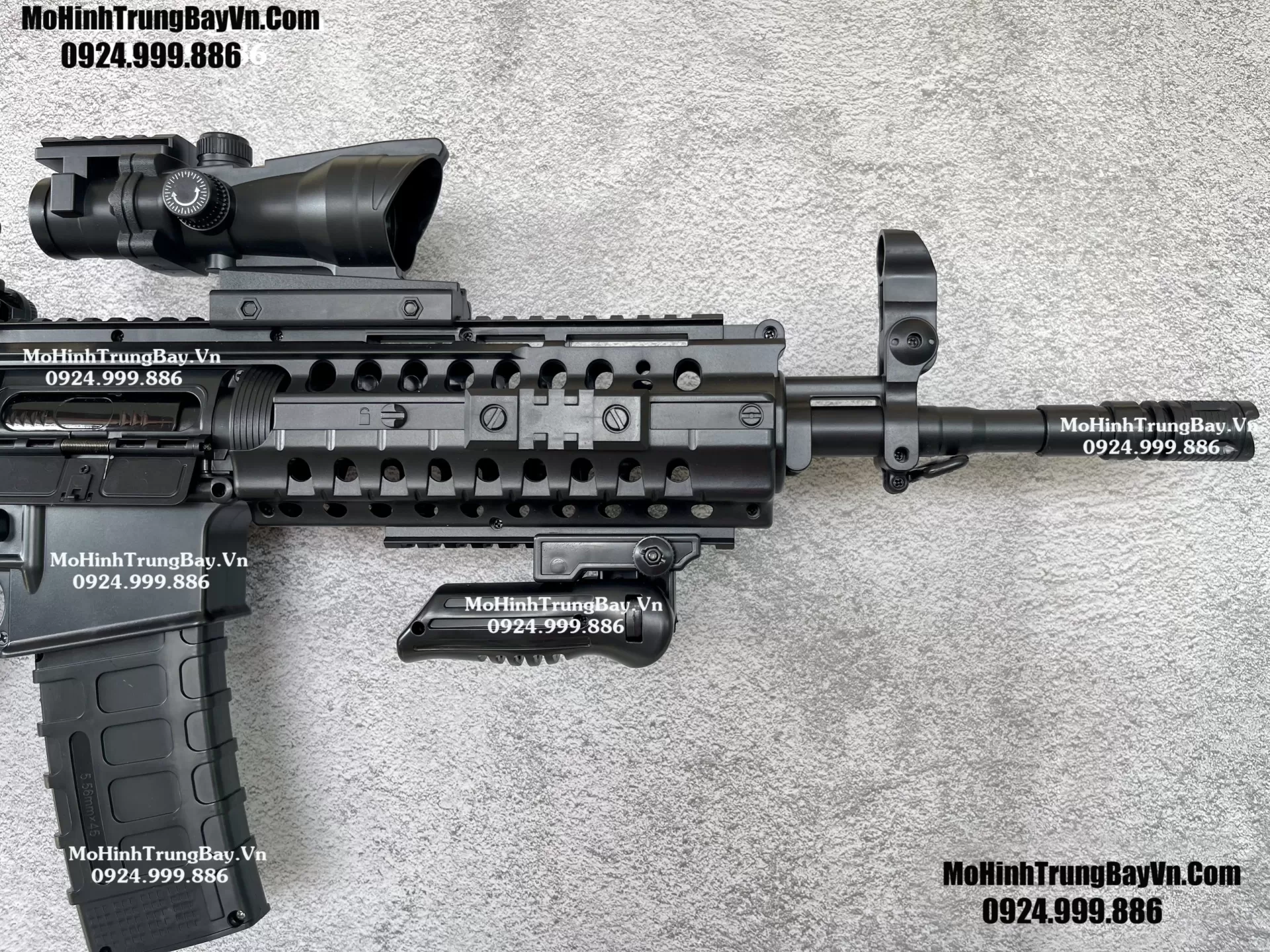 Súng Đạn Thạch Hk416 Auto 2 Chế Độ Có Blowback  110cm Hàng Cao Cấp Mohinhtrungbay Mohinhtrungbay.vn