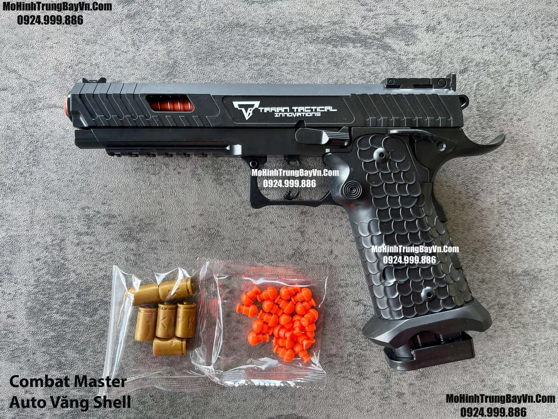 Súng Lục Combat Master Auto Văng Shell Giá Rẻ Full Phụ Kiện Mohinhtrungbay Mohinhtrungbay.vn
