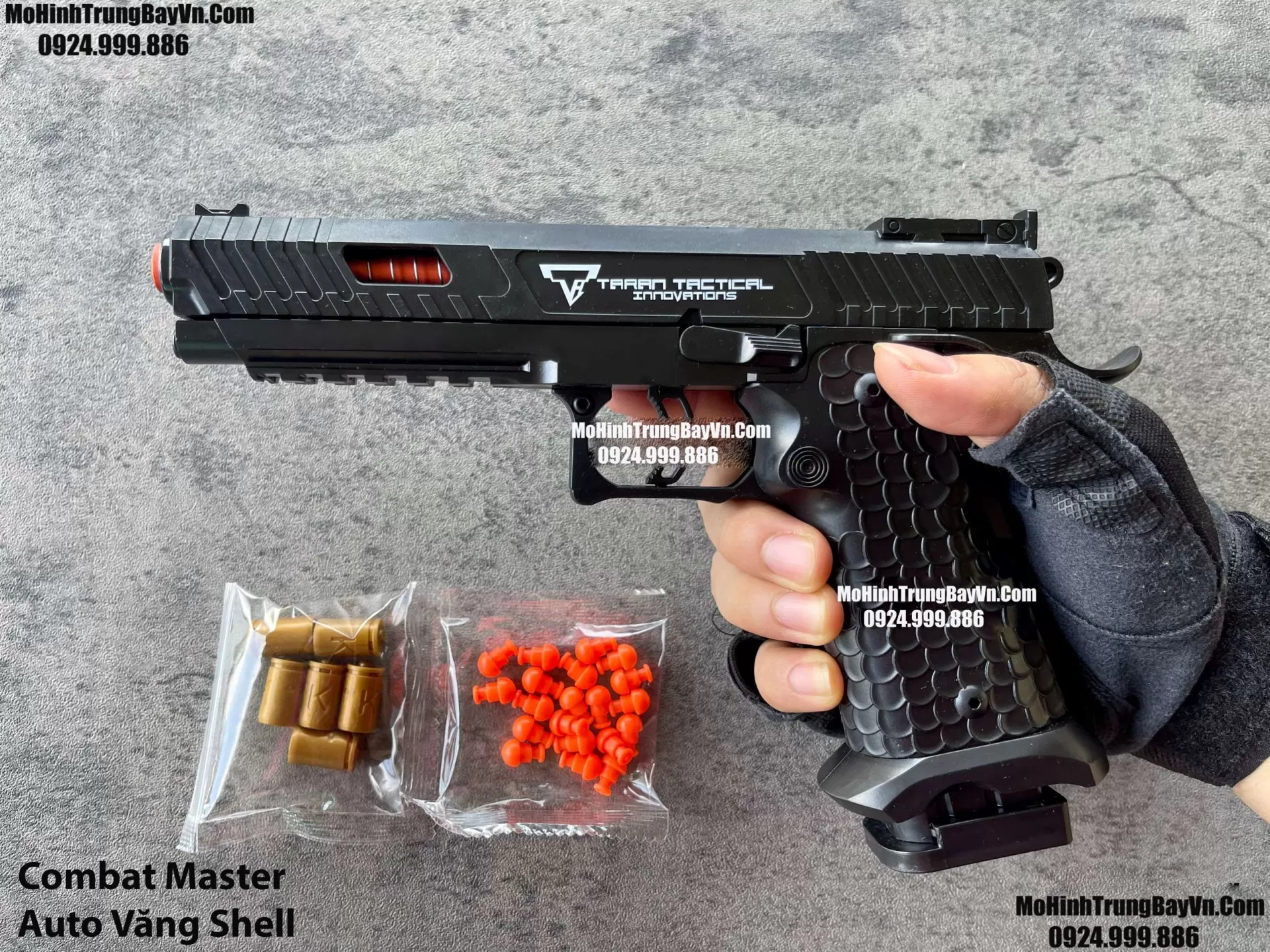 Súng Lục Combat Master Auto Văng Shell Giá Rẻ Full Phụ Kiện Mohinhtrungbay Mohinhtrungbay.vn