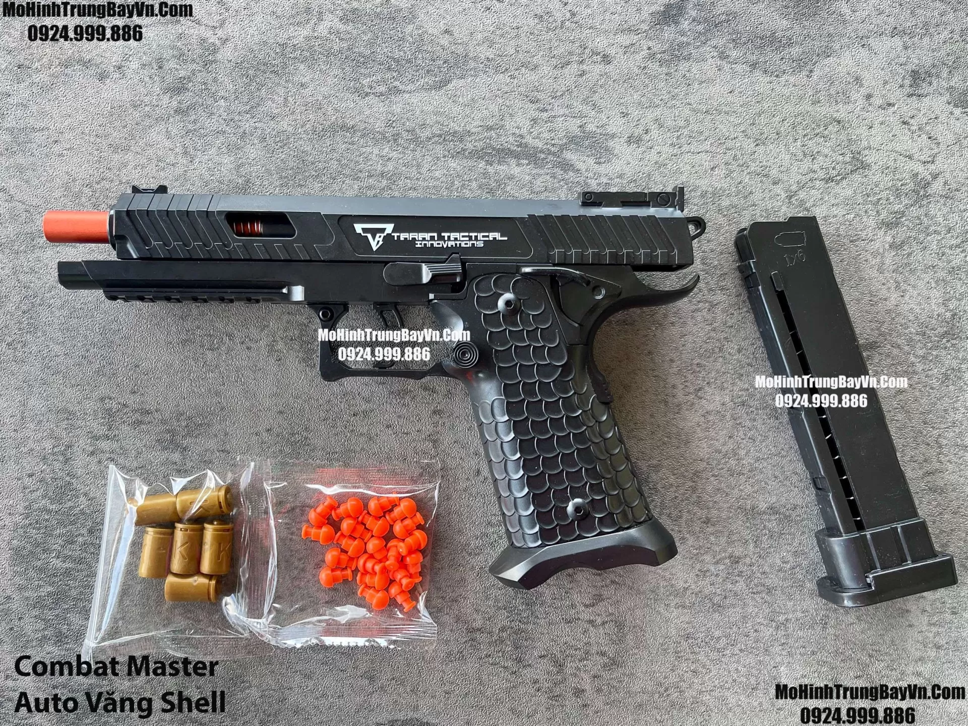 Súng Lục Combat Master Auto Văng Shell Giá Rẻ Full Phụ Kiện Mohinhtrungbay Mohinhtrungbay.vn