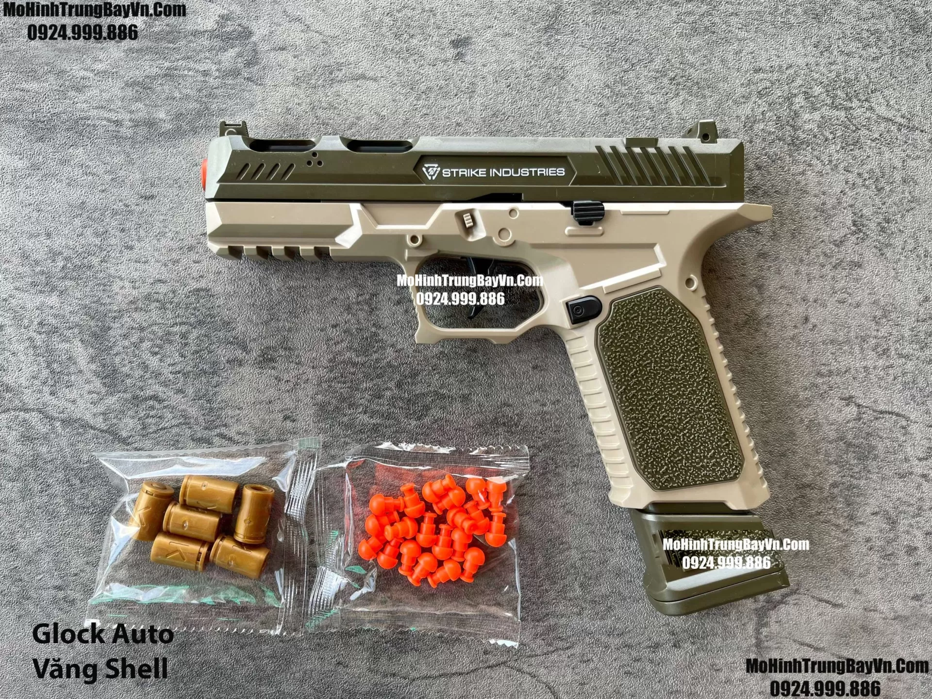Súng Lục Glock Cát Classic Auto Văng Shell Giá Rẻ Full Phụ Kiện Glock 18 Glock 19 Mohinhtrungbay Mohinhtrungbay.vn