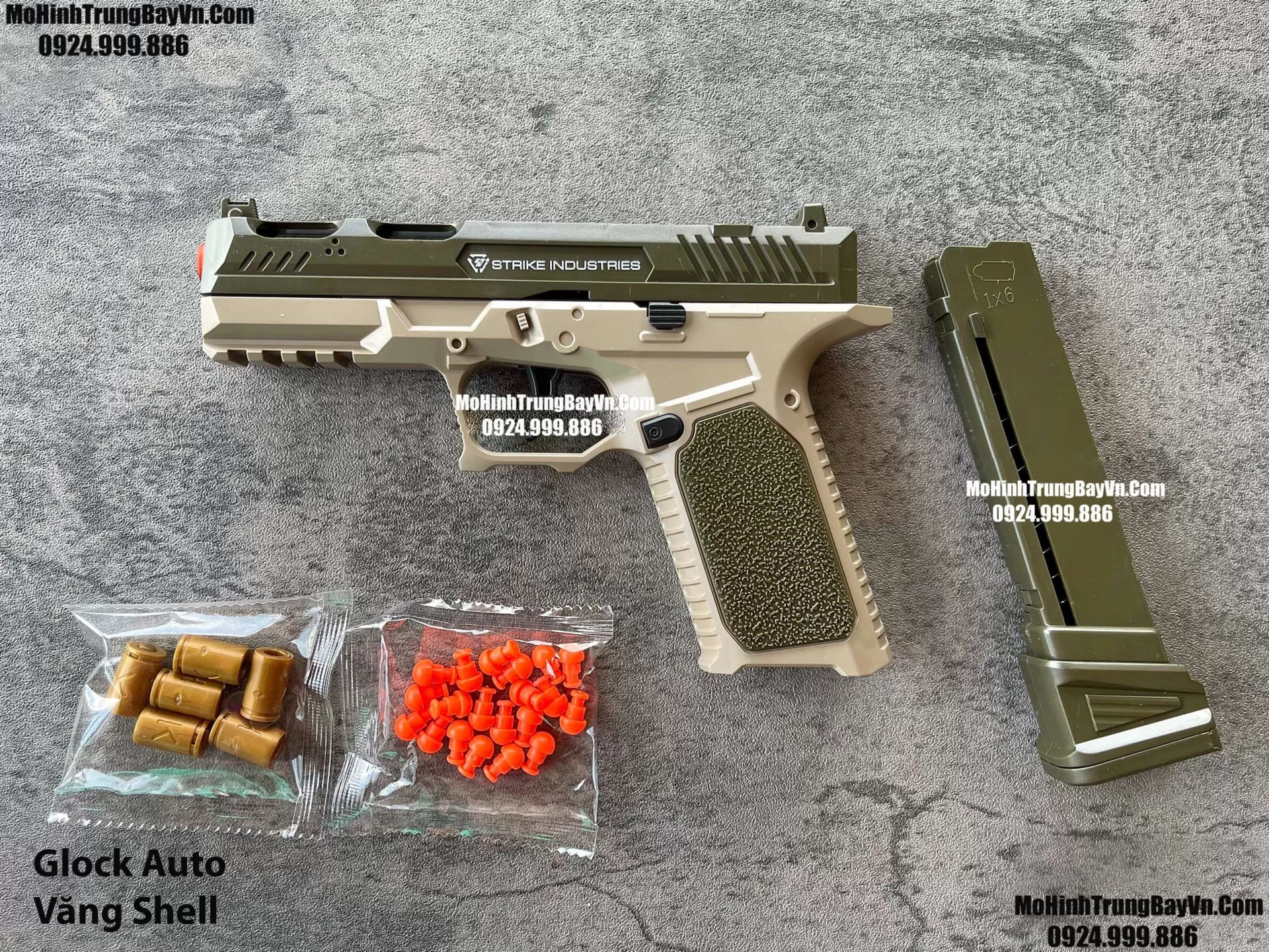 Súng Lục Glock Cát Classic Auto Văng Shell Giá Rẻ Full Phụ Kiện Glock 18 Glock 19 Mohinhtrungbay Mohinhtrungbay.vn