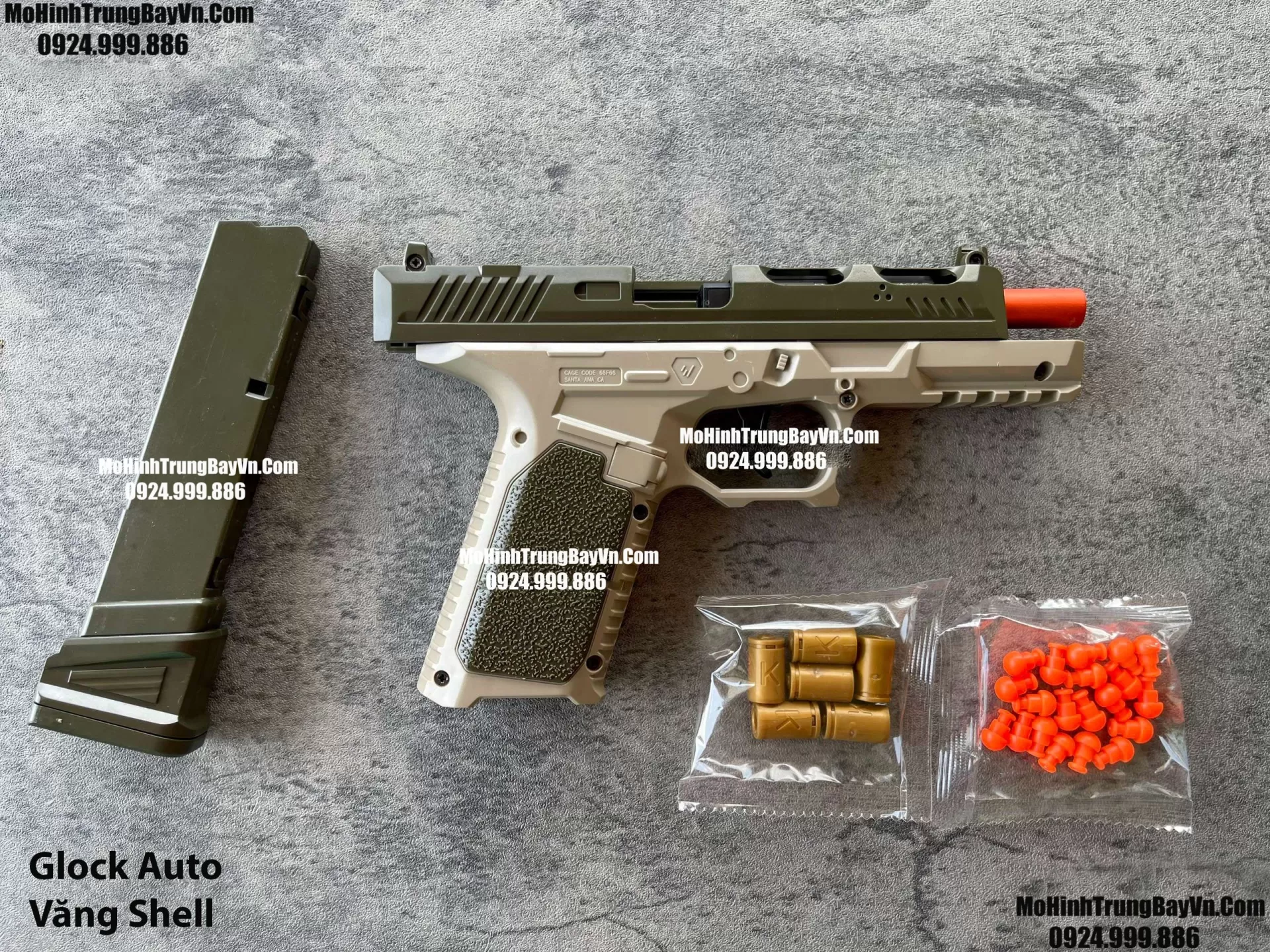 Súng Lục Glock Cát Classic Auto Văng Shell Giá Rẻ Full Phụ Kiện Glock 18 Glock 19 Mohinhtrungbay Mohinhtrungbay.vn