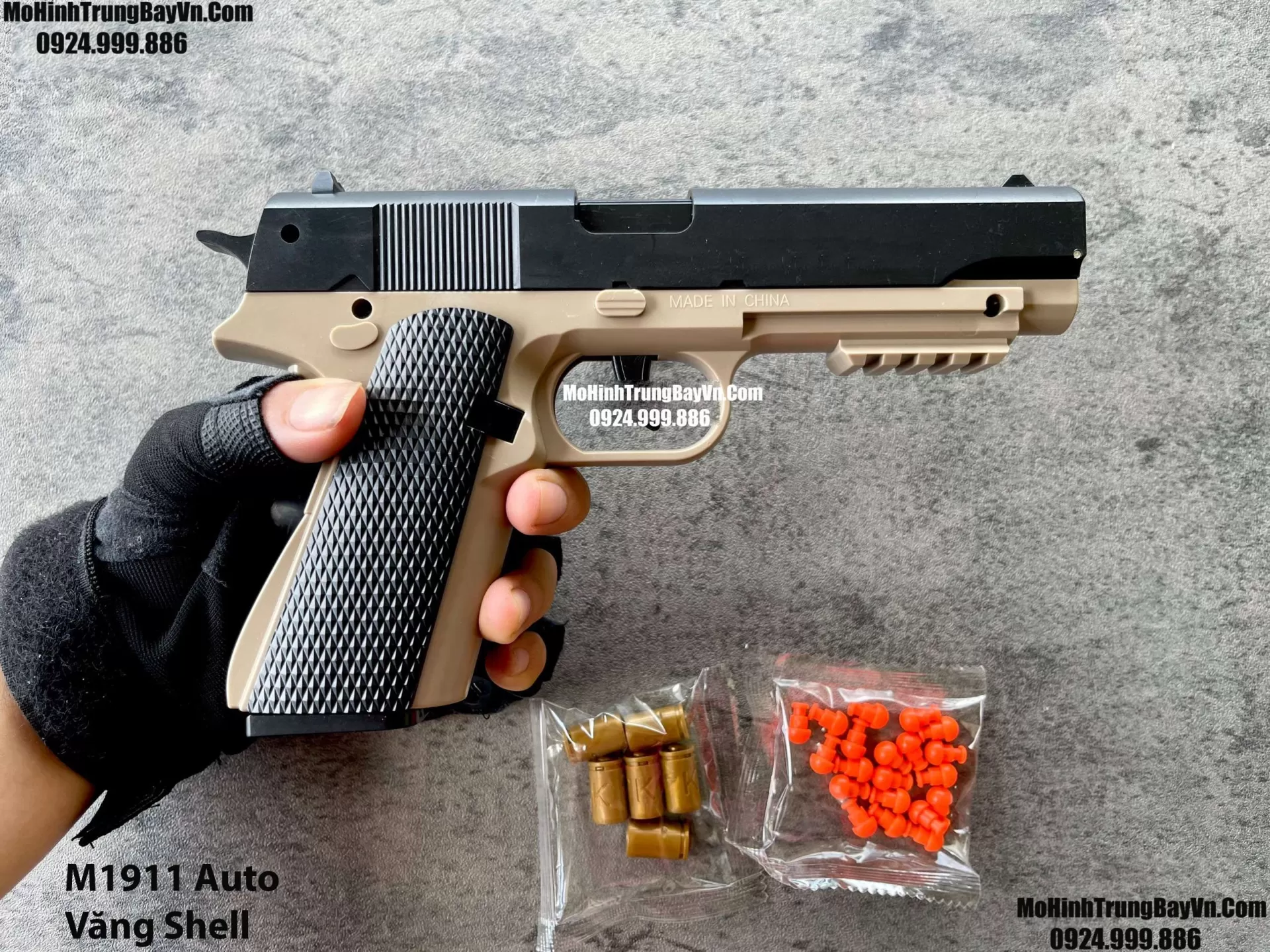 Súng Lục M1911 Classic Auto Văng Shell Giá Rẻ Full Phụ Kiện Mohinhtrungbay Mohinhtrungbay.vn