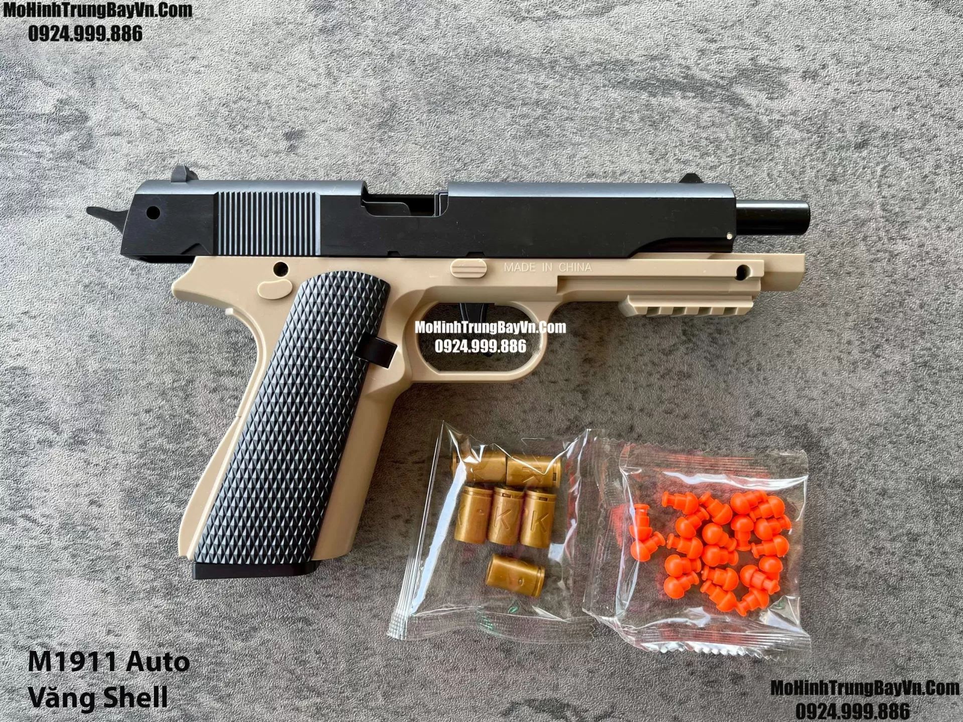 Súng Lục M1911 Classic Auto Văng Shell Giá Rẻ Full Phụ Kiện Mohinhtrungbay Mohinhtrungbay.vn