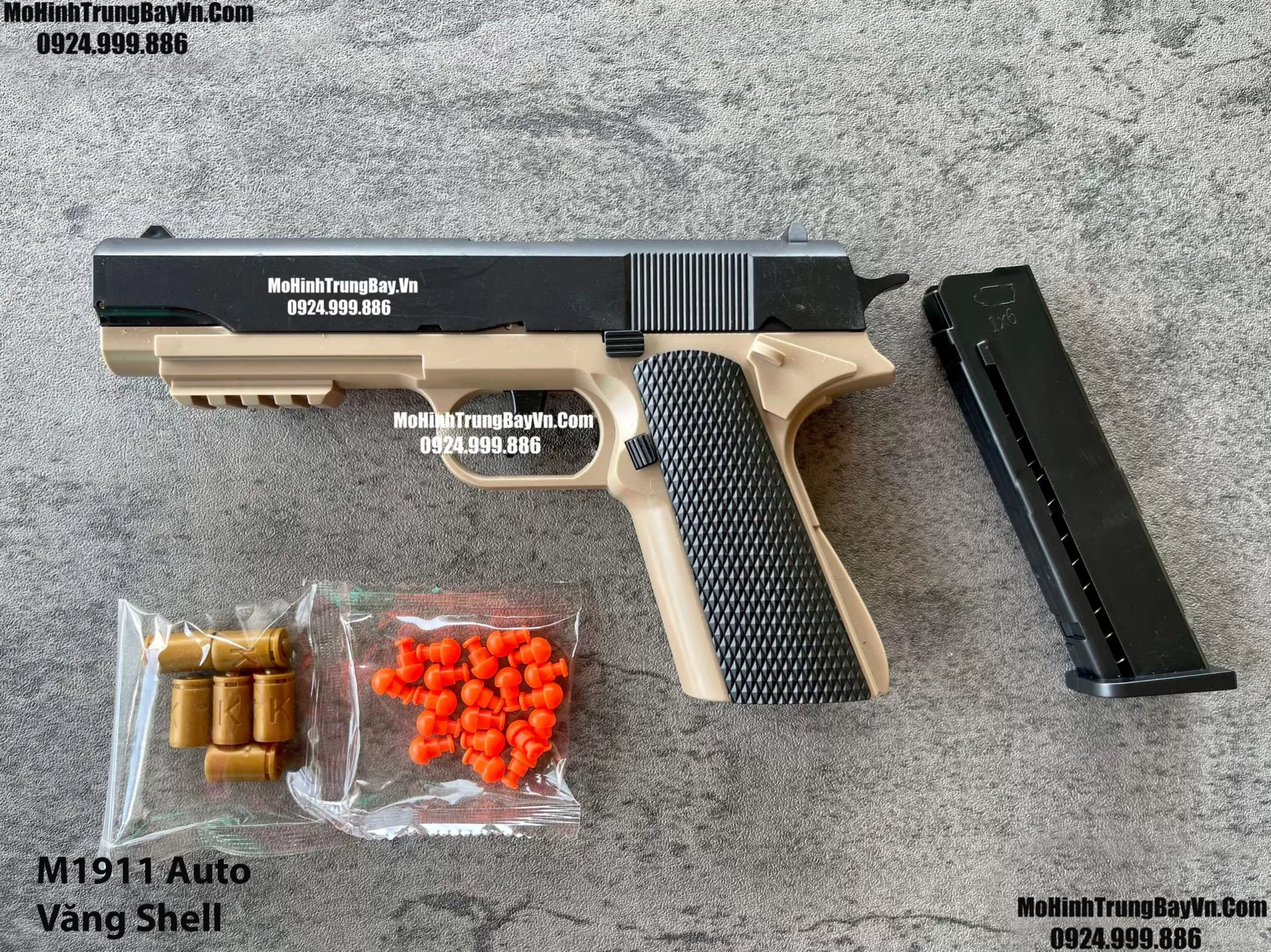 Súng Lục M1911 Classic Auto Văng Shell Giá Rẻ Full Phụ Kiện Mohinhtrungbay Mohinhtrungbay.vn