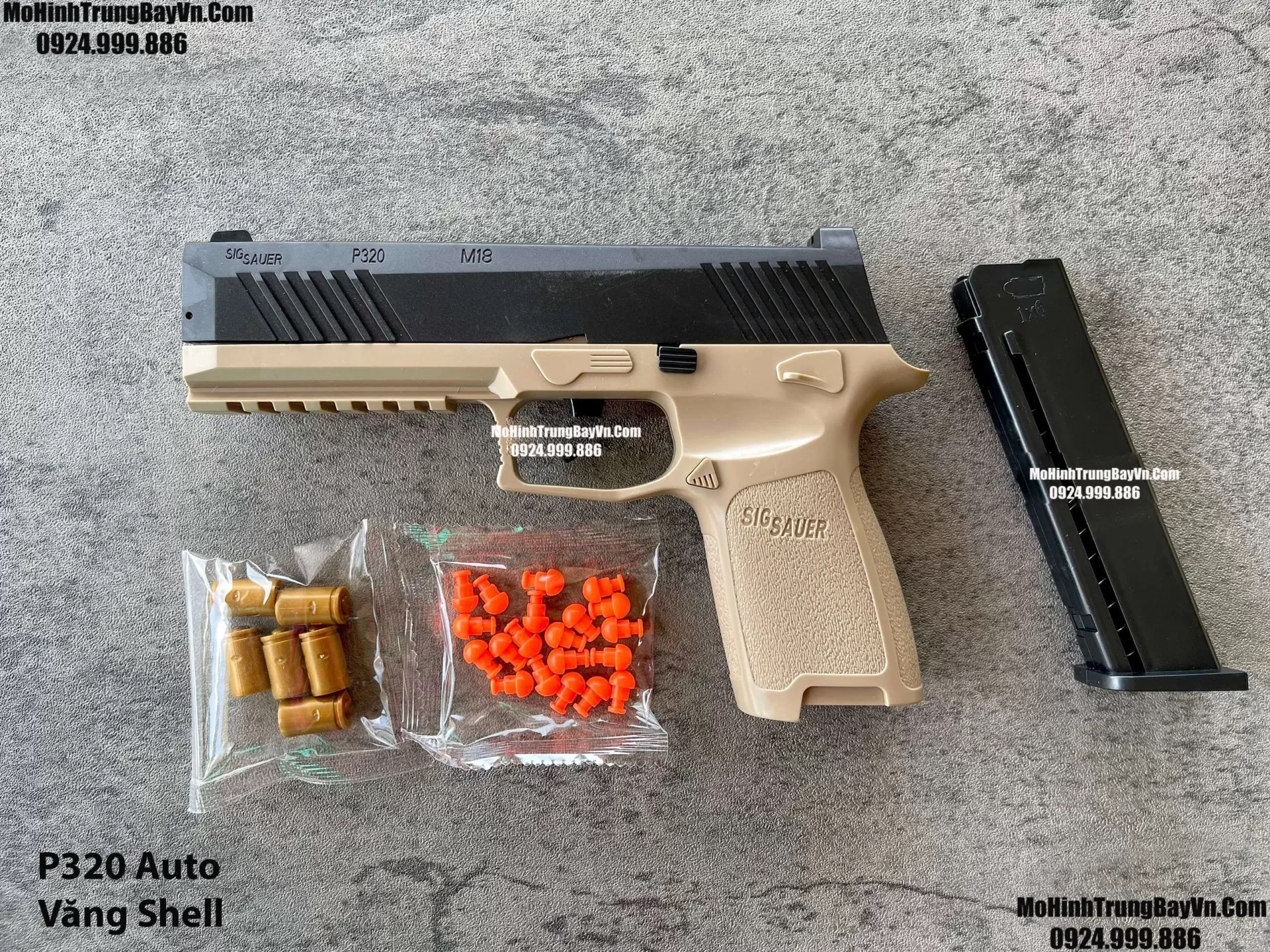 Súng Lục P320 Classic Auto Văng Shell Giá Rẻ Full Phụ Kiện Sig Sauer P226 Mohinhtrungbay Mohinhtrungbay.vn