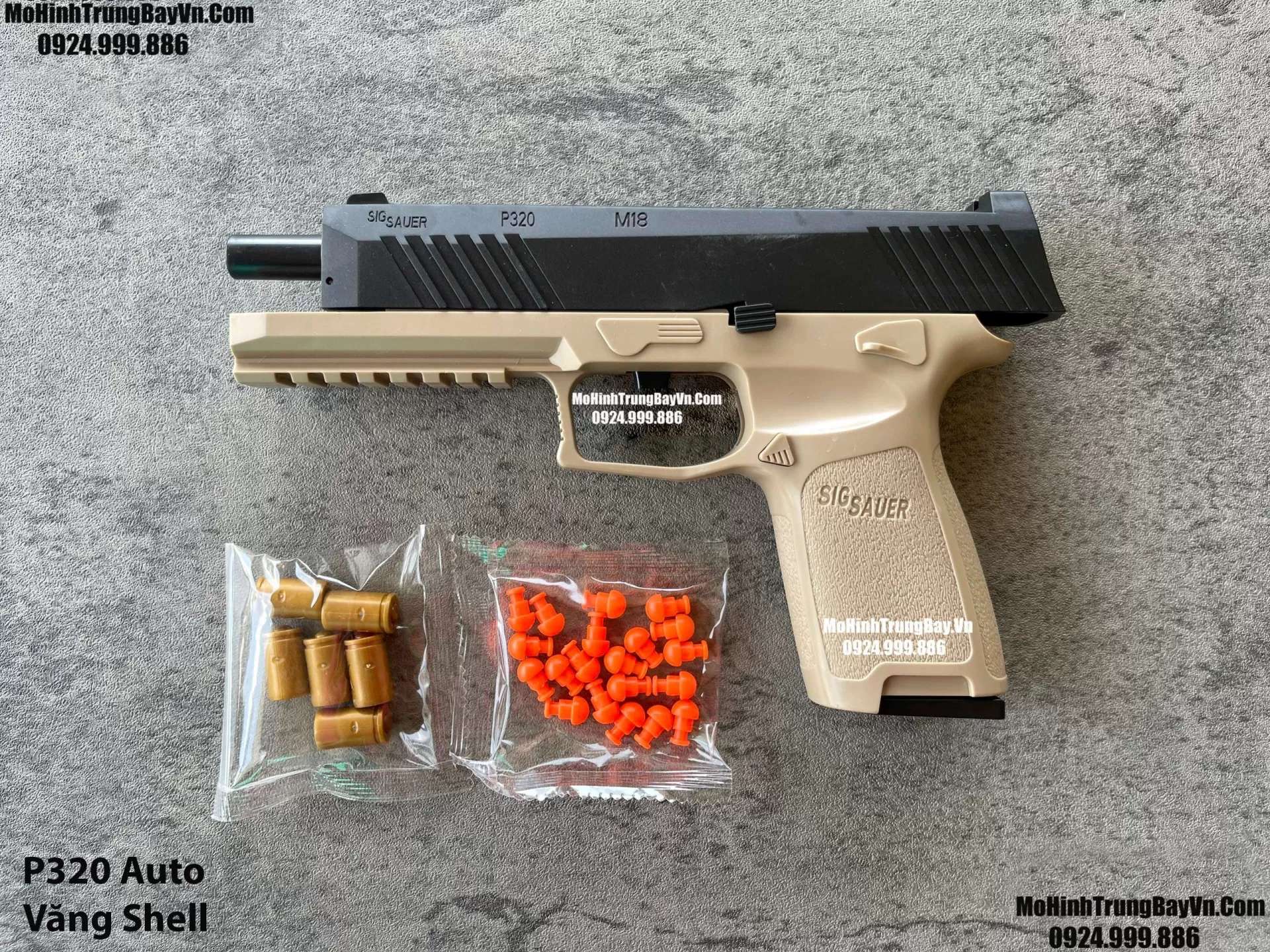 Súng Lục P320 Classic Auto Văng Shell Giá Rẻ Full Phụ Kiện Sig Sauer P226 Mohinhtrungbay Mohinhtrungbay.vn