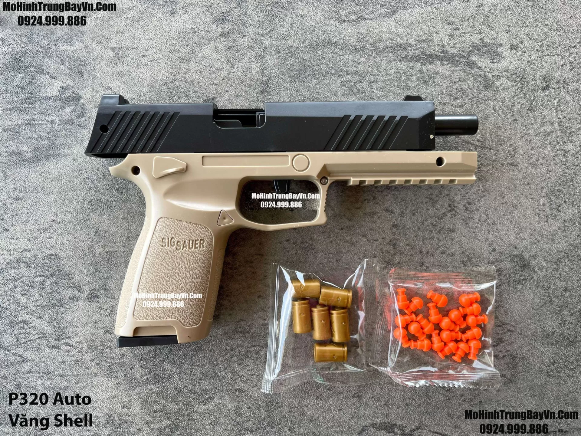 Súng Lục P320 Classic Auto Văng Shell Giá Rẻ Full Phụ Kiện Sig Sauer P226 Mohinhtrungbay Mohinhtrungbay.vn