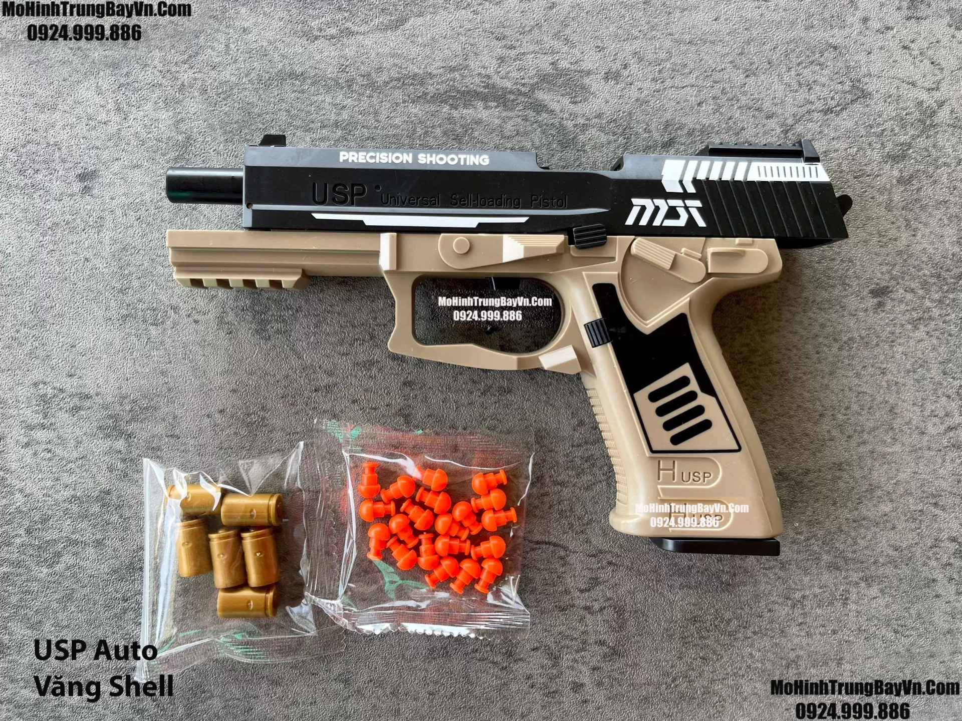 Súng Lục USP  Classic Auto Văng Shell Giá Rẻ Full Phụ Kiện HK USP Mohinhtrungbay Mohinhtrungbay.vn