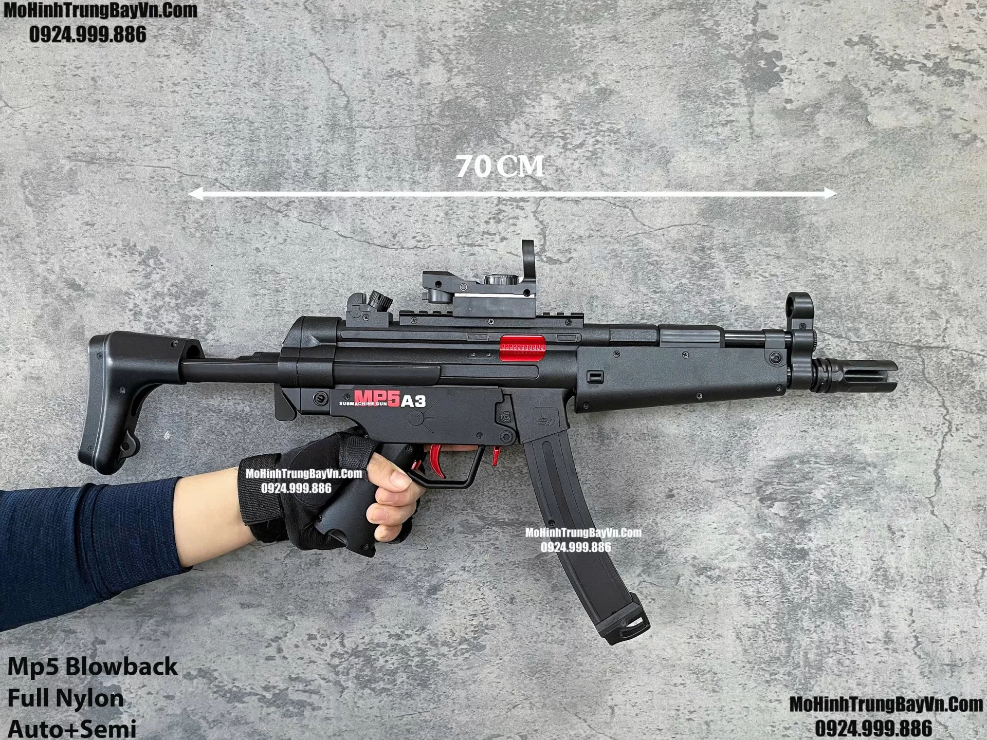 Súng Đạn Thạch SMG Mp5 Giá Rẻ Blowback 2 Chế Độ Auto Semi Full Phụ Kiện Giá Rẻ  Mohinhtrungbay Mohinhtrungbay.vn (1) (1)