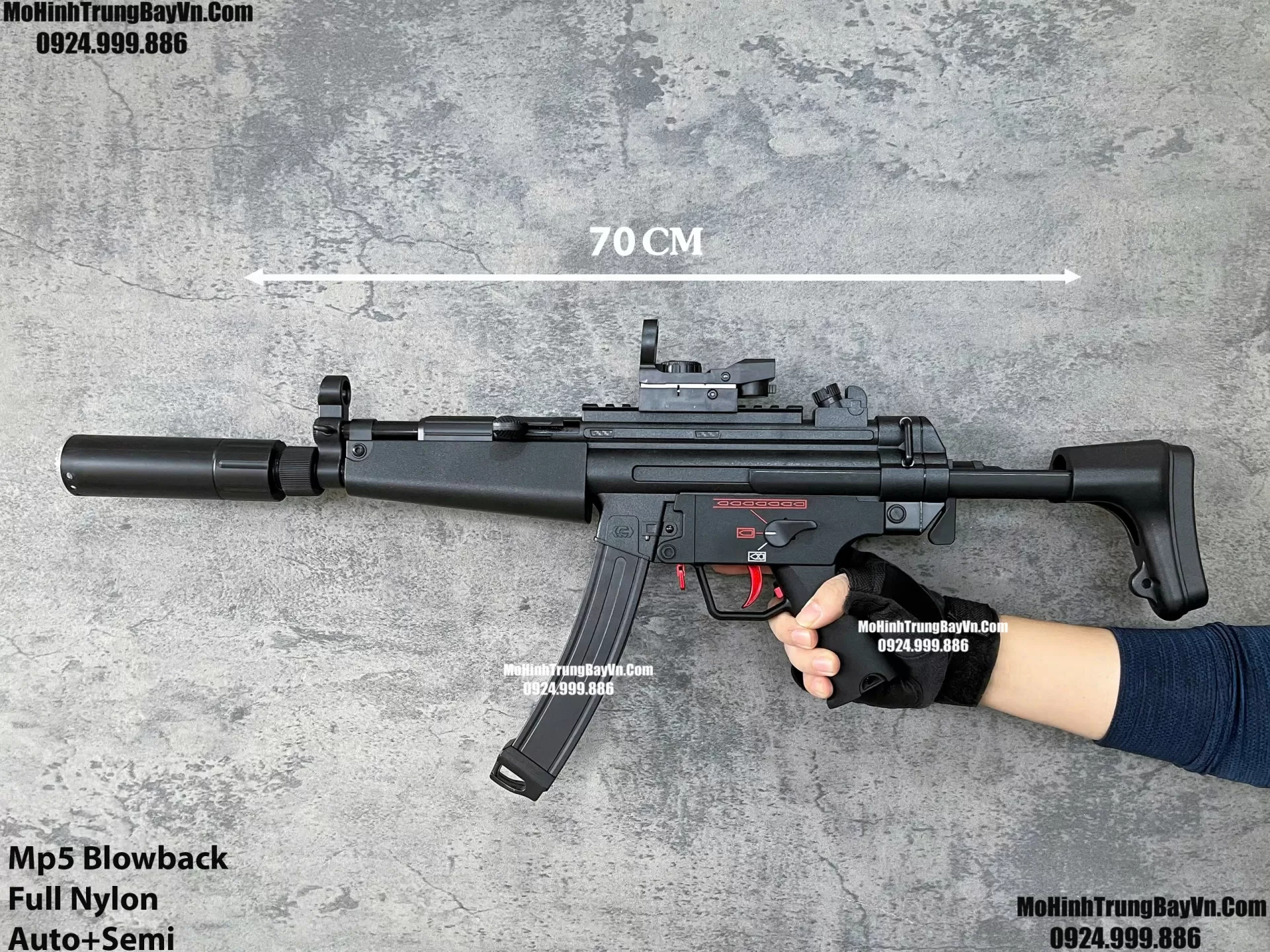 Súng Đạn Thạch SMG Mp5 Giá Rẻ Blowback 2 Chế Độ Auto Semi Full Phụ Kiện Giá Rẻ  Mohinhtrungbay Mohinhtrungbay.vn (1) (1)