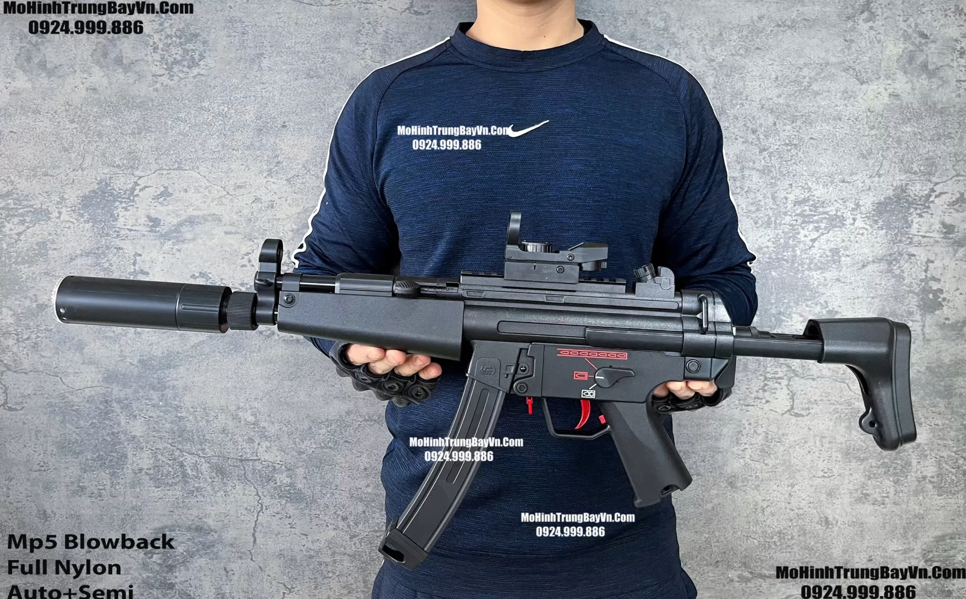 Súng Đạn Thạch SMG Mp5 Giá Rẻ Blowback 2 Chế Độ Auto Semi Full Phụ Kiện Giá Rẻ  Mohinhtrungbay Mohinhtrungbay.vn (1) (1)