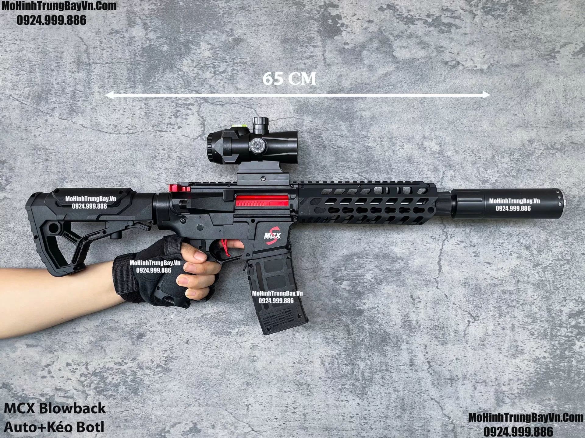 Súng Đạn Thạch MCX Blowback 2 Chế Độ Sấy Cực Nhanh M4 M416 Hk416 M4a1 Mohinhtrungbay Mohinhtrungbay.vn