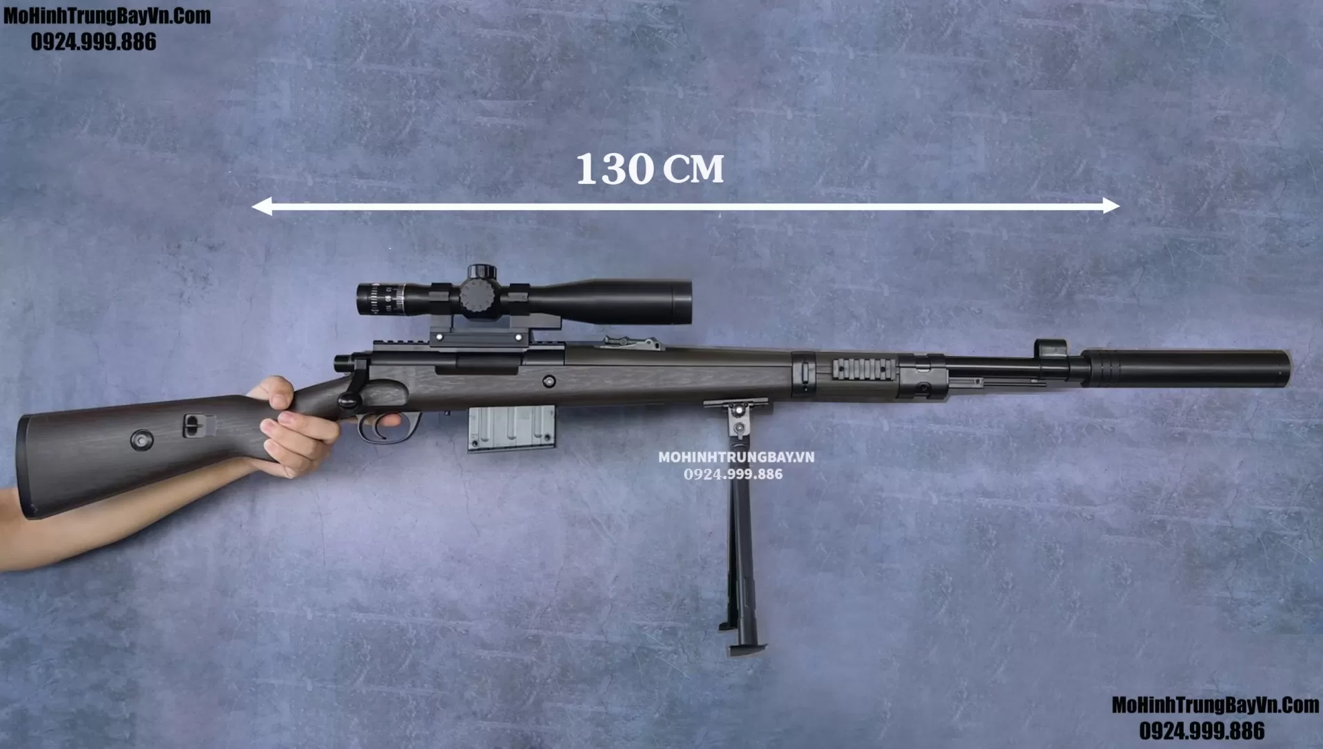 Súng Bắn Đạn Xốp Sniper Kar98 130cm Tỉ Lệ 1 1 Shell Cao Cấp Full Phụ kiện k98 ka98 Mohinhtrungbay Mohinhtrungbay.vn