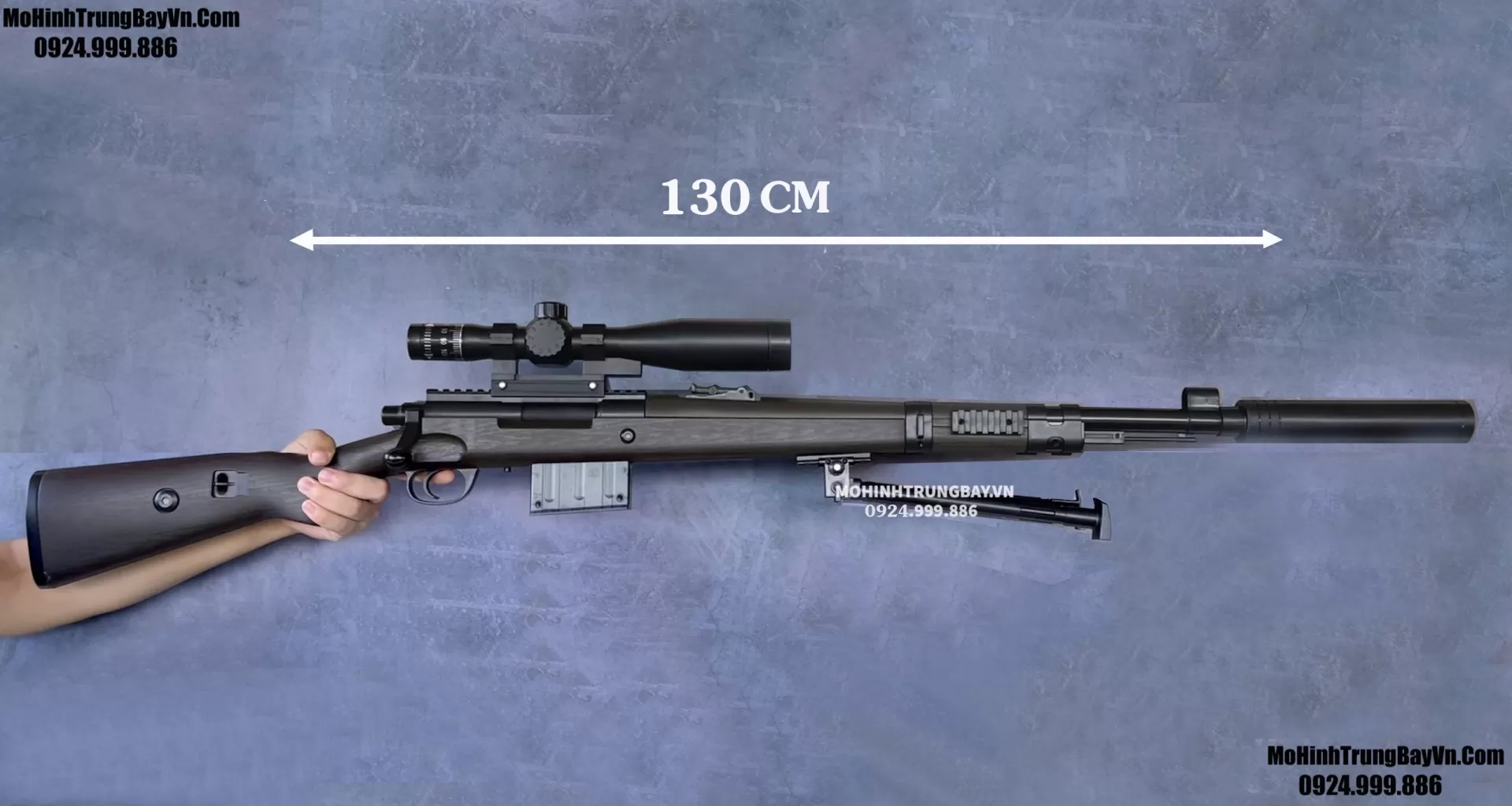 Súng Bắn Đạn Xốp Sniper Kar98 130cm Tỉ Lệ 1 1 Shell Cao Cấp Full Phụ kiện k98 ka98 Mohinhtrungbay Mohinhtrungbay.vn