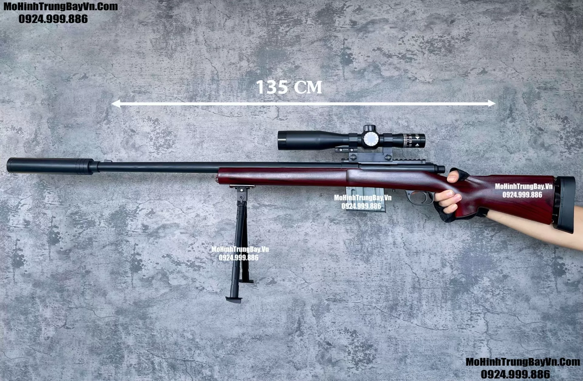 Súng Bắn Đạn Xốp Sniper M24  Văng Shell 135cm Cao Cấp Giá Rẻ Full Phụ Kiện Mohinhtrungbay Mohinhtrungbay.vn