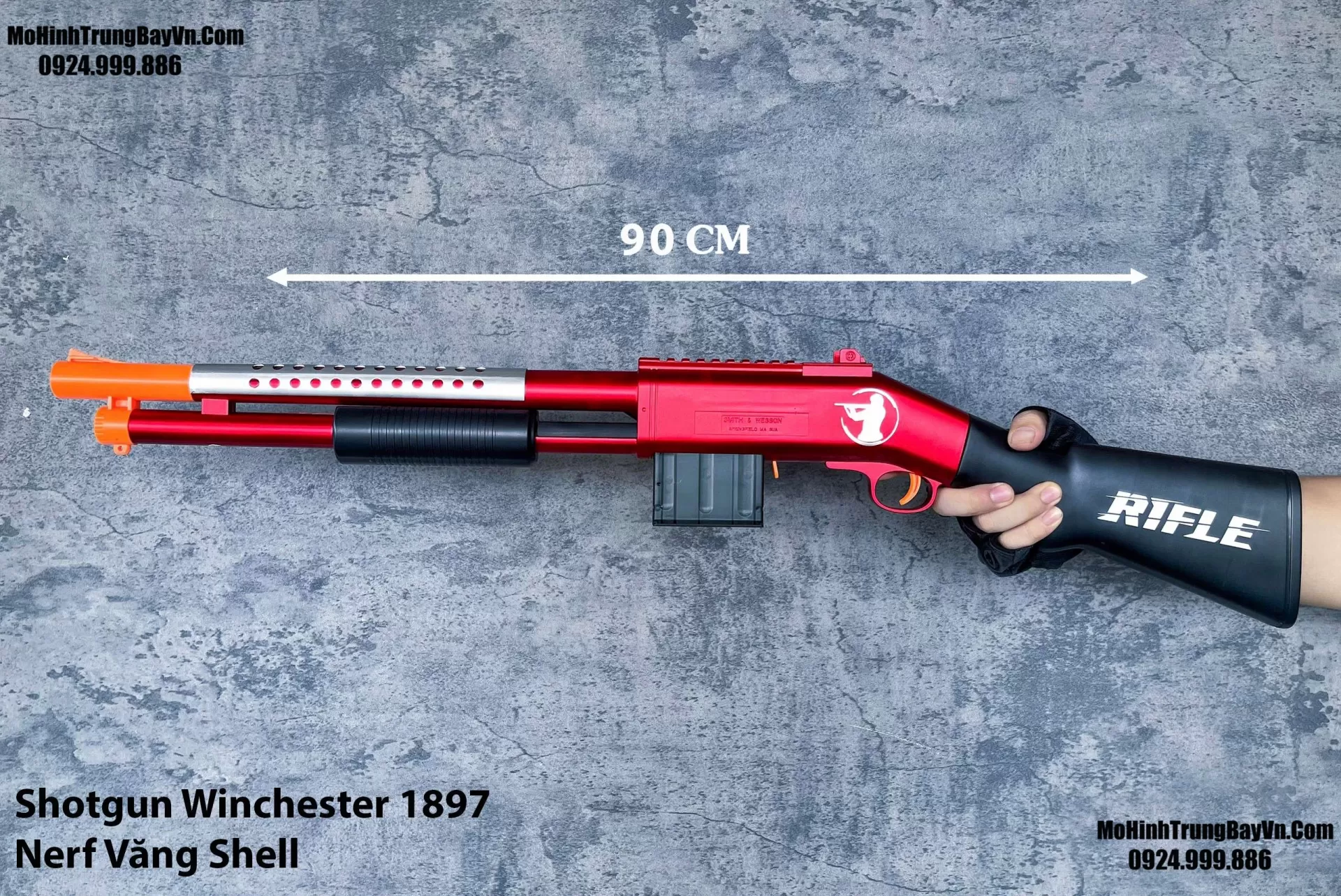 Súng Đạn Xốp Shotgun Winchester Model 1897 Nerf Văng Shell Giá Rẻ Tặng Kèm 2 Mag Mohinhtrungbay Mohinhtrungbay.vn