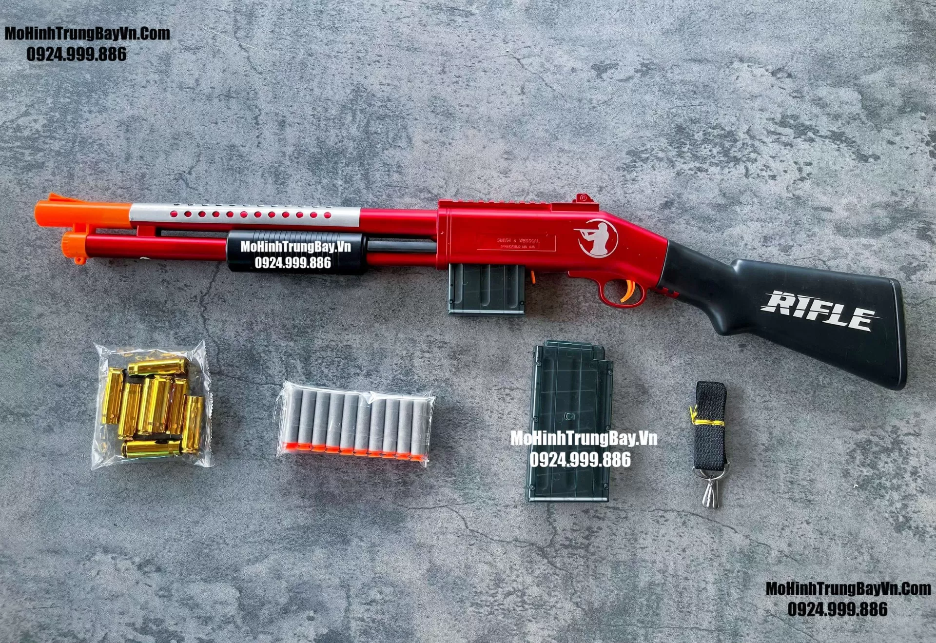 Súng Đạn Xốp Shotgun Winchester Model 1897 Nerf Văng Shell Giá Rẻ Tặng Kèm 2 Mag Mohinhtrungbay Mohinhtrungbay.vn