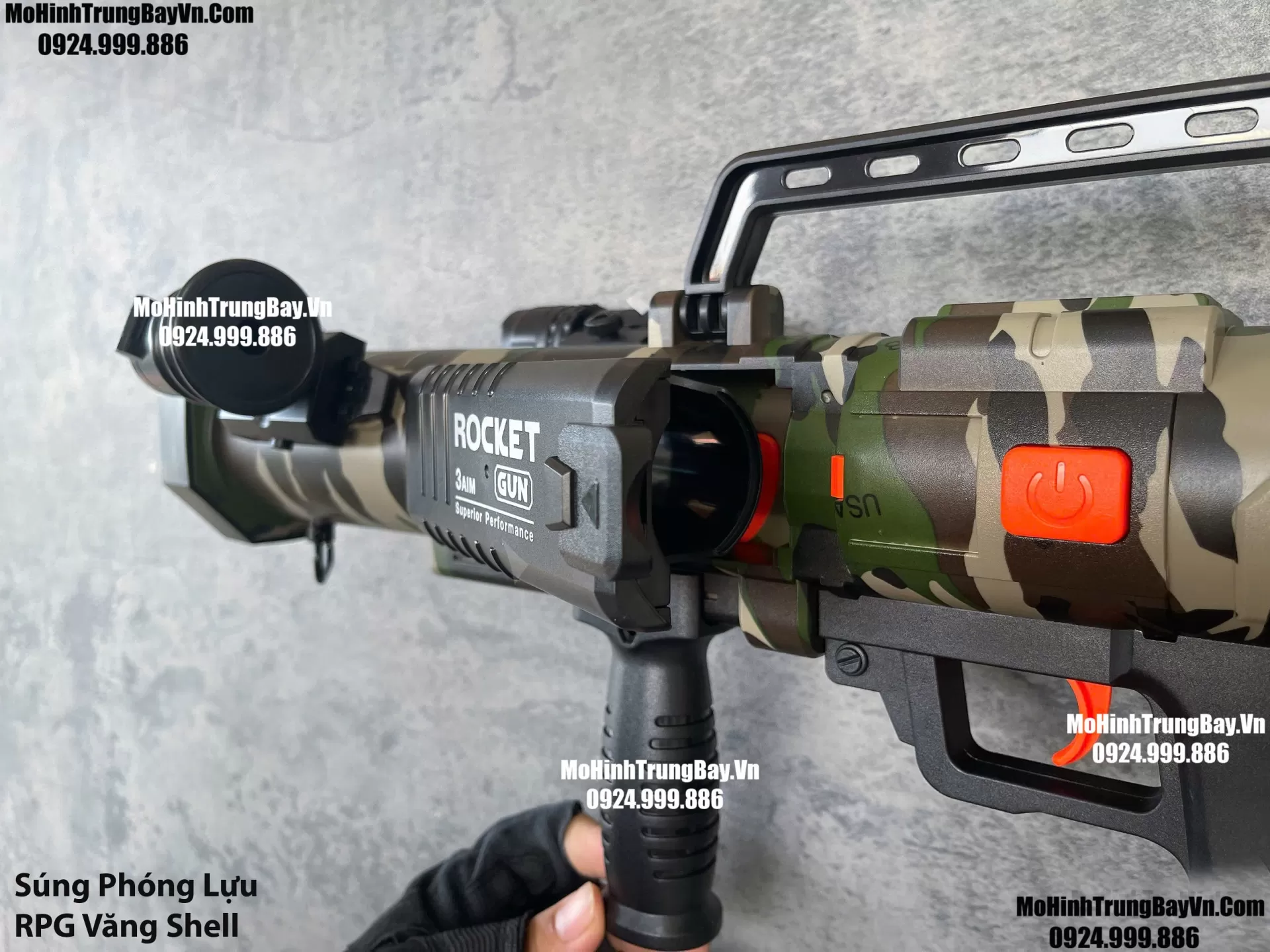 Súng Bắn Đạn Xốp Phóng Lựu Rocket RPG Giá Rẻ Chơi Cực Vui Mohinhtrungbay Mohinhtrungbay.vn