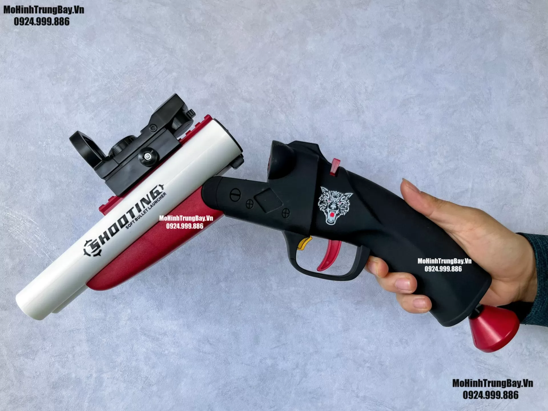 Súng Shotgun Handy 2 Nòng Văng Shell Nòng Ngắn S686 M870 M1887 Winchester Mohinhtrungbay Mohinhtrungbay.vn