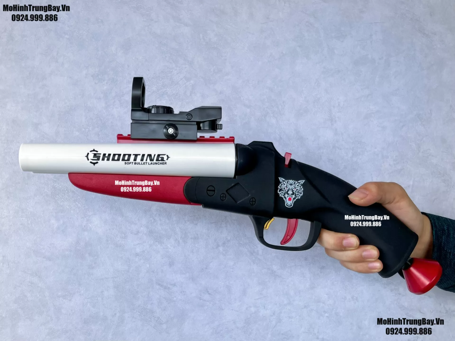 Súng Shotgun Handy 2 Nòng Văng Shell Nòng Ngắn S686 M870 M1887 Winchester Mohinhtrungbay Mohinhtrungbay.vn