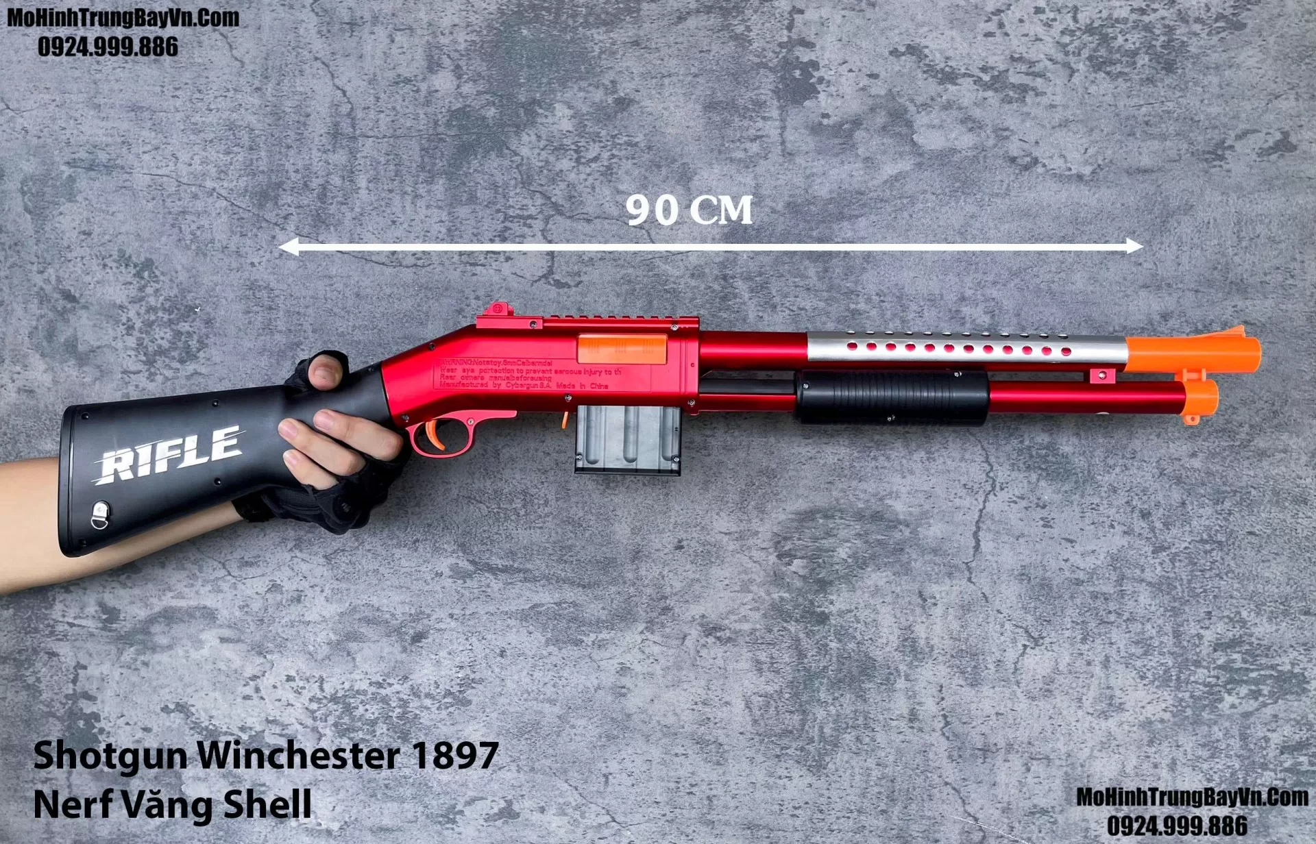 Súng Đạn Xốp Shotgun Winchester Model 1897 Nerf Văng Shell Giá Rẻ Tặng Kèm 2 Mag Mohinhtrungbay Mohinhtrungbay.vn