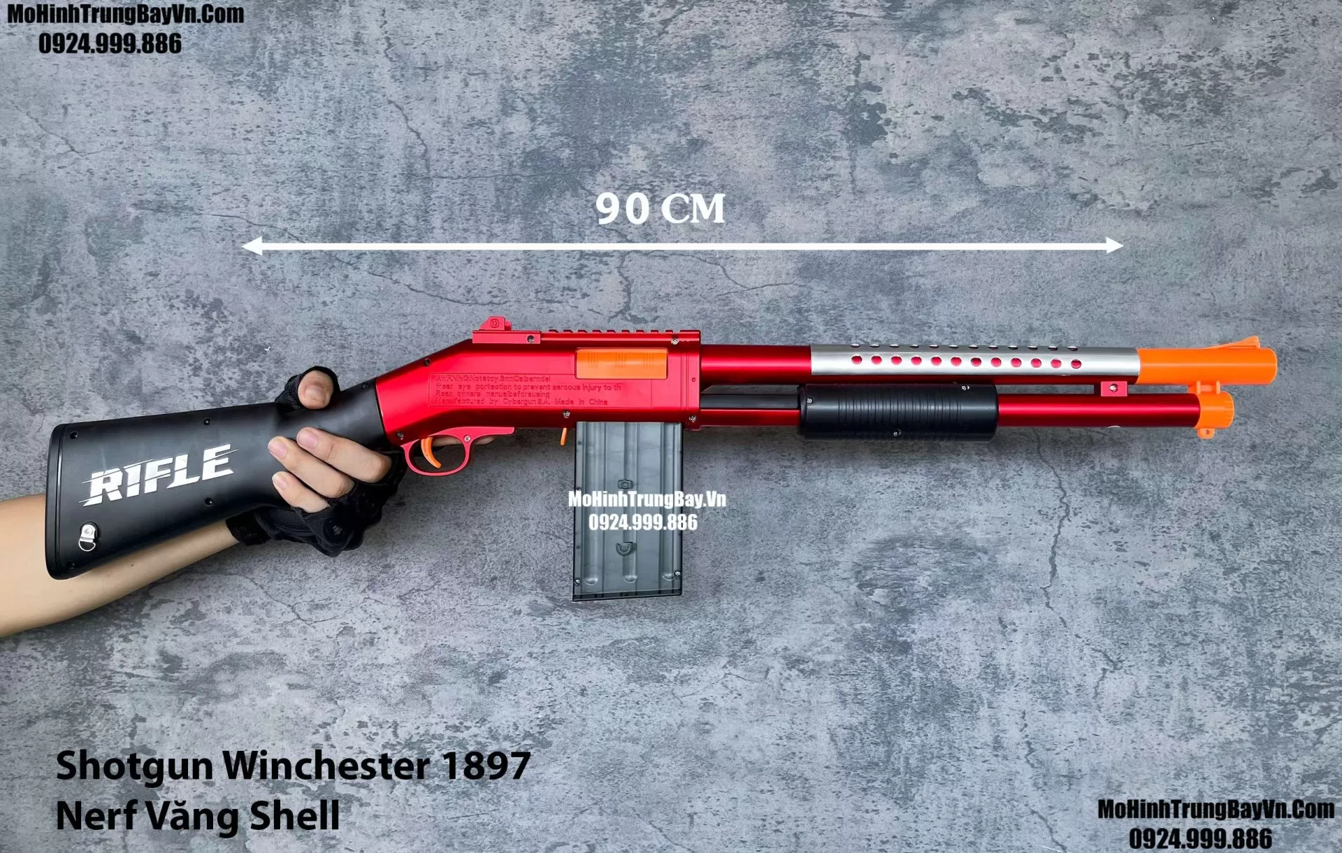 Súng Đạn Xốp Shotgun Winchester Model 1897 Nerf Văng Shell Giá Rẻ Tặng Kèm 2 Mag Mohinhtrungbay Mohinhtrungbay.vn